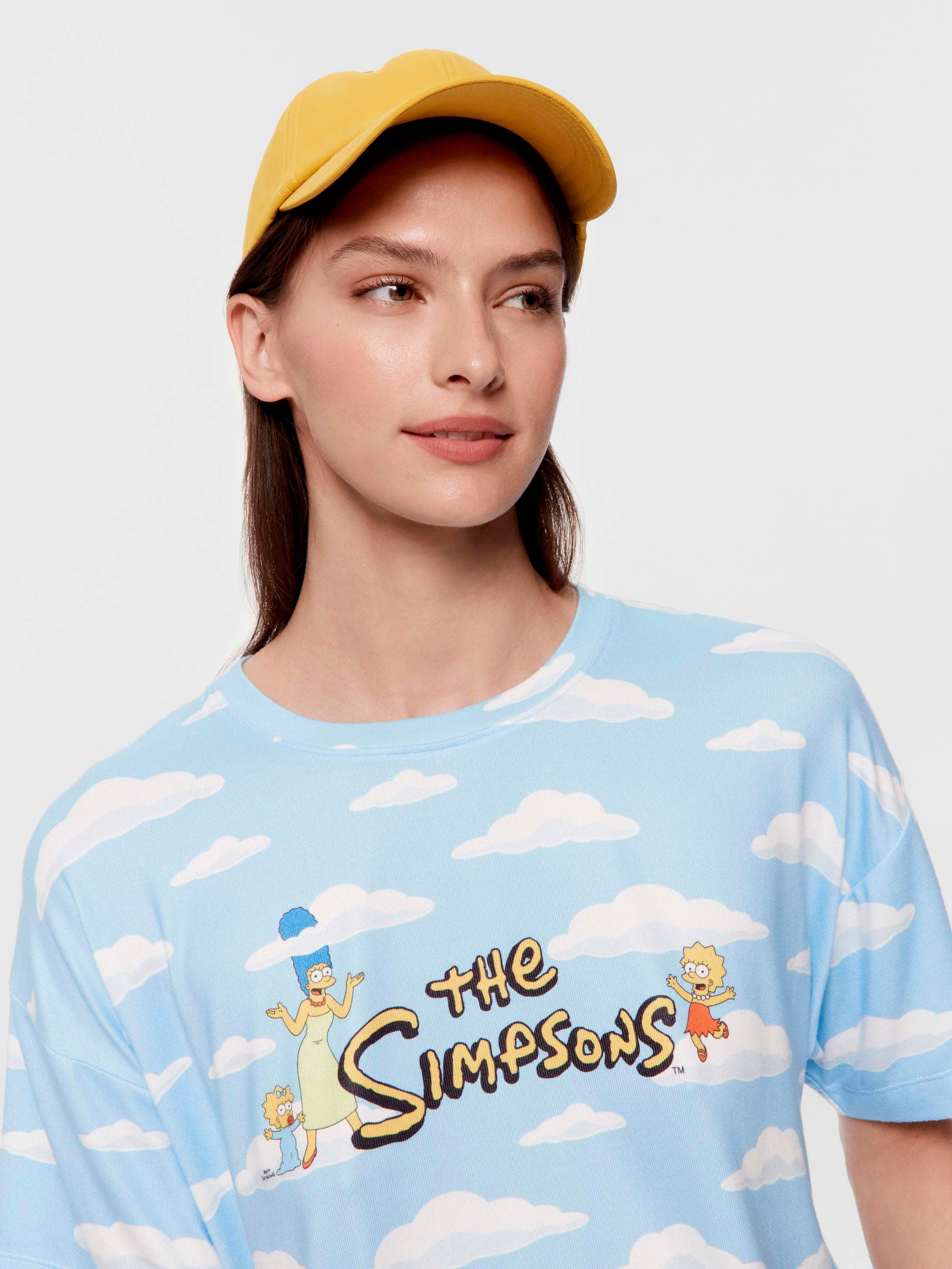 The Simpsons Cloud Plush Oversized Tee