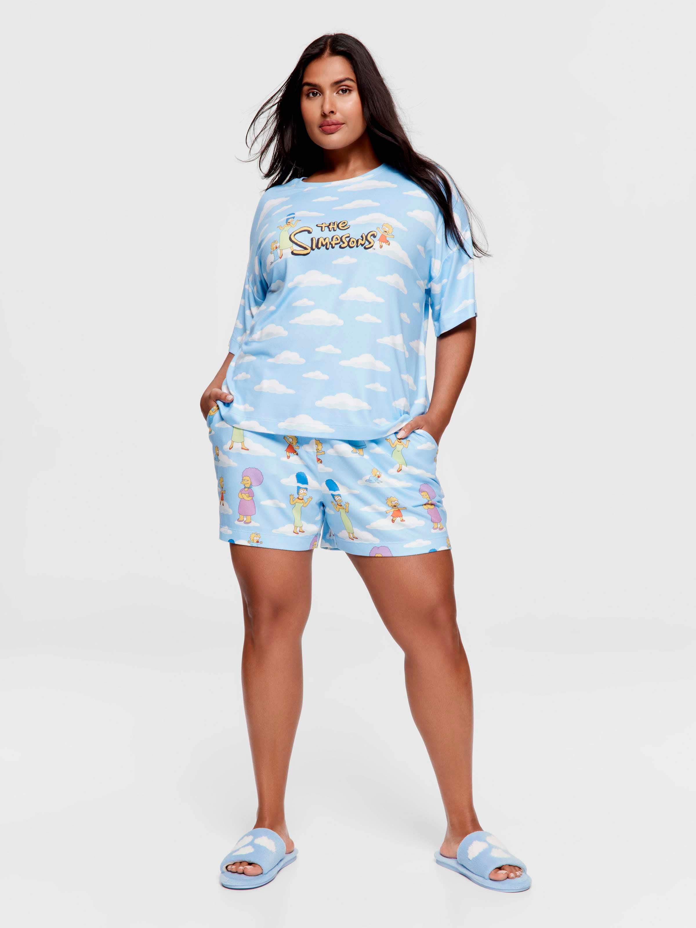 P.A. Plus The Simpsons Cloud Plush Oversized Tee