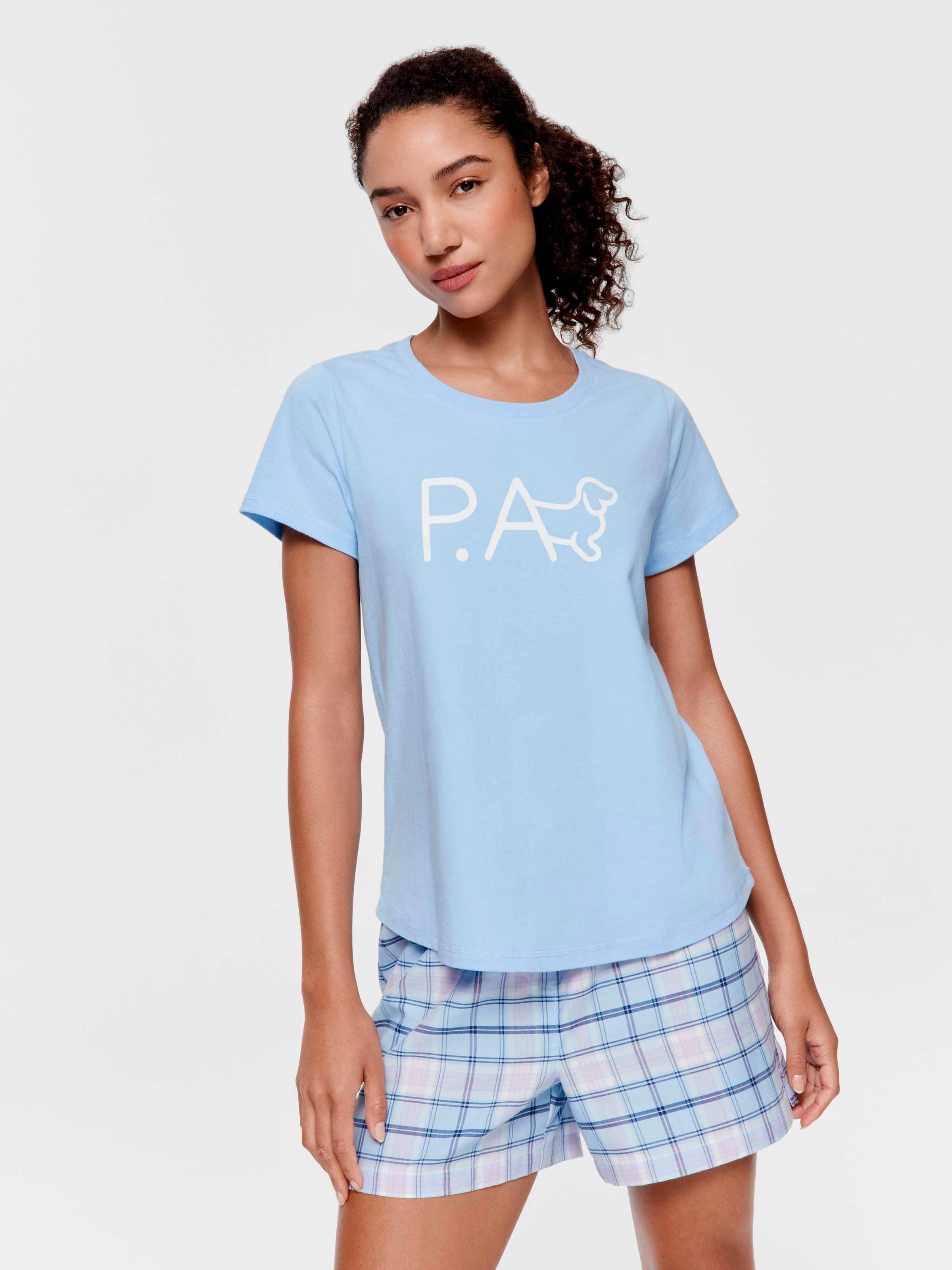 Sky Blue Logo 100% Cotton Tee