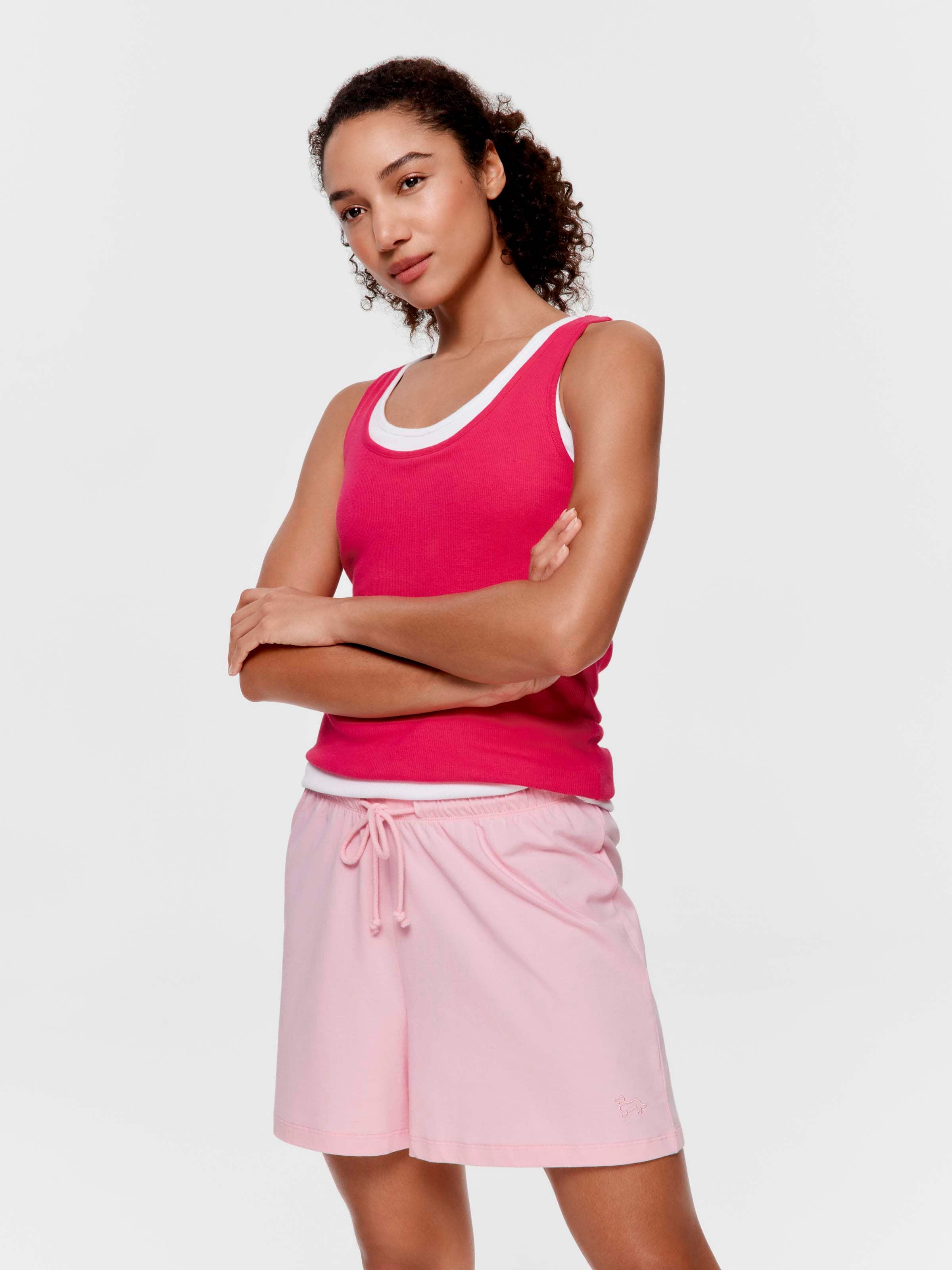 Pink Long Short