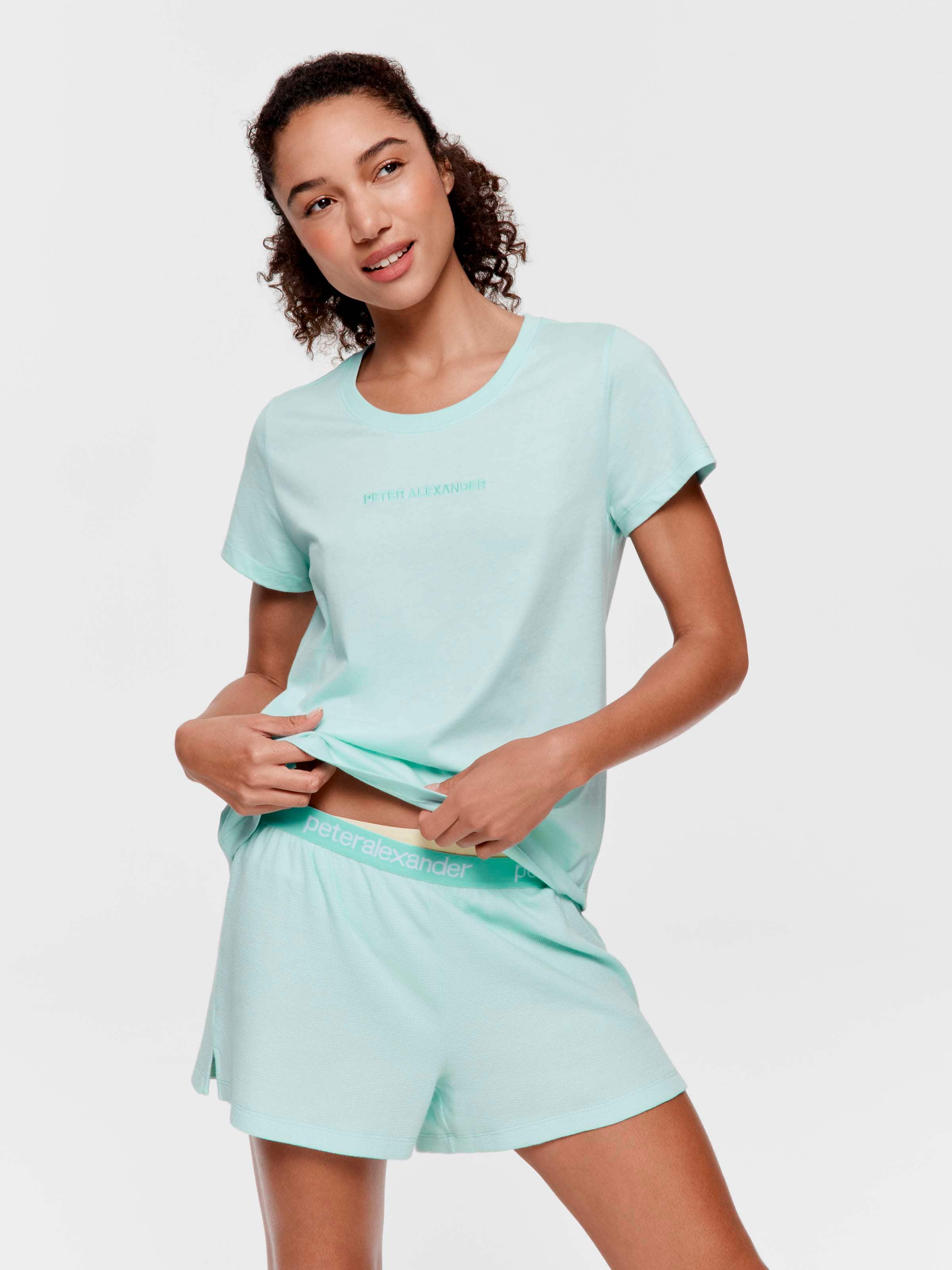 Mint Waffle Mid Short