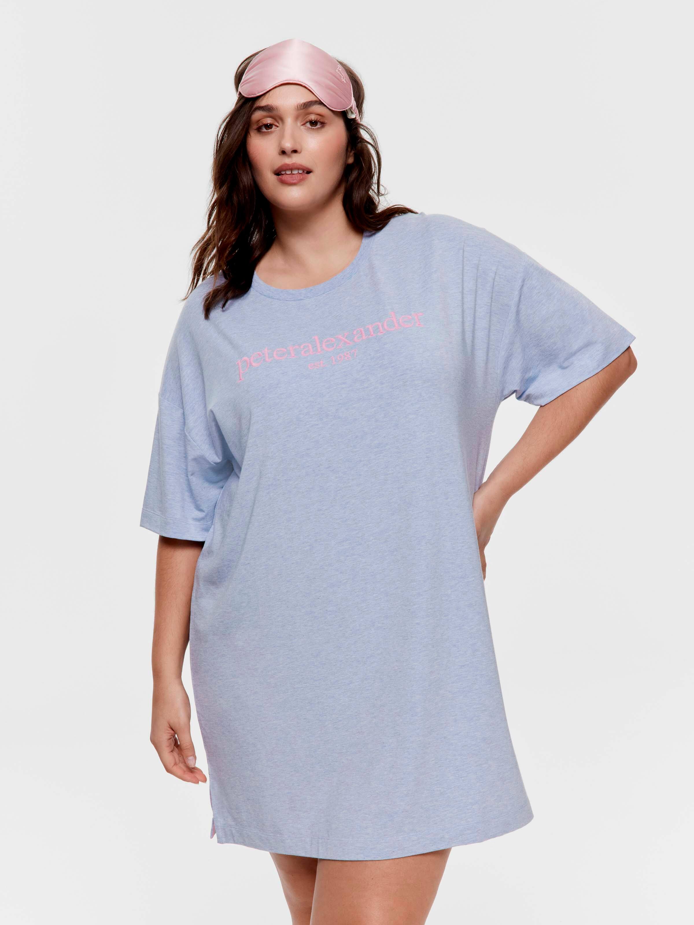 P.A. Plus Chambray Heritage Bamboo Jersey Sleep Tee