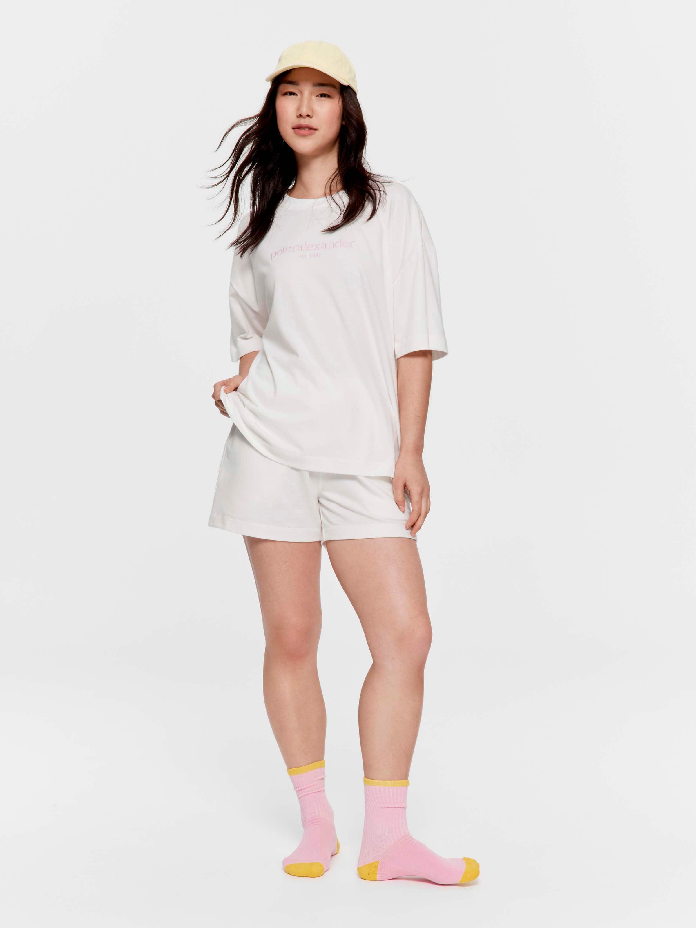 Cream Heritage 100% Cotton Tee
