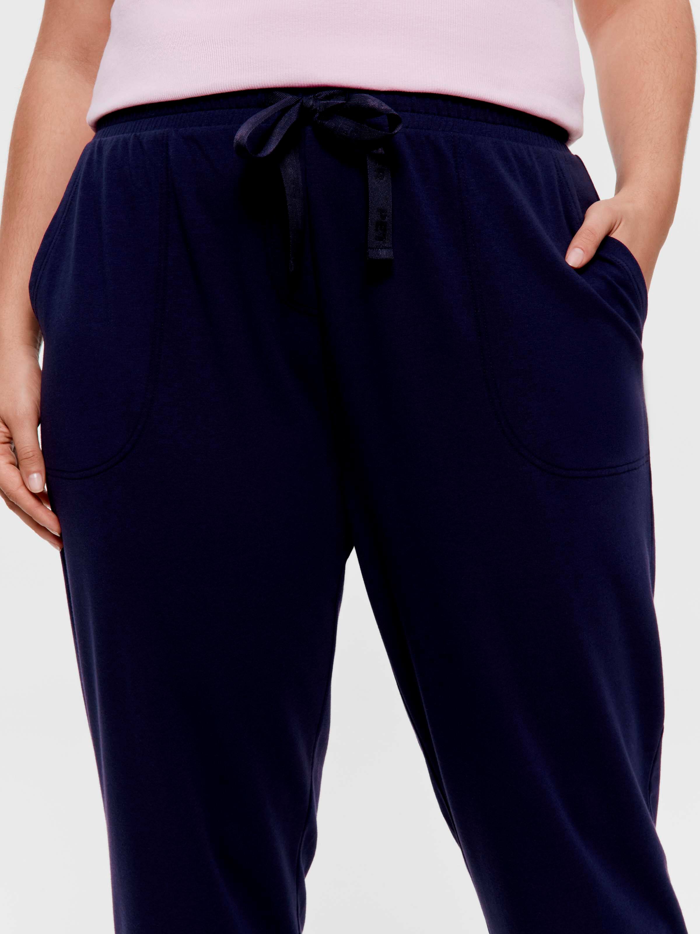 P.A. Plus Navy Classic Easy Pj Pant
