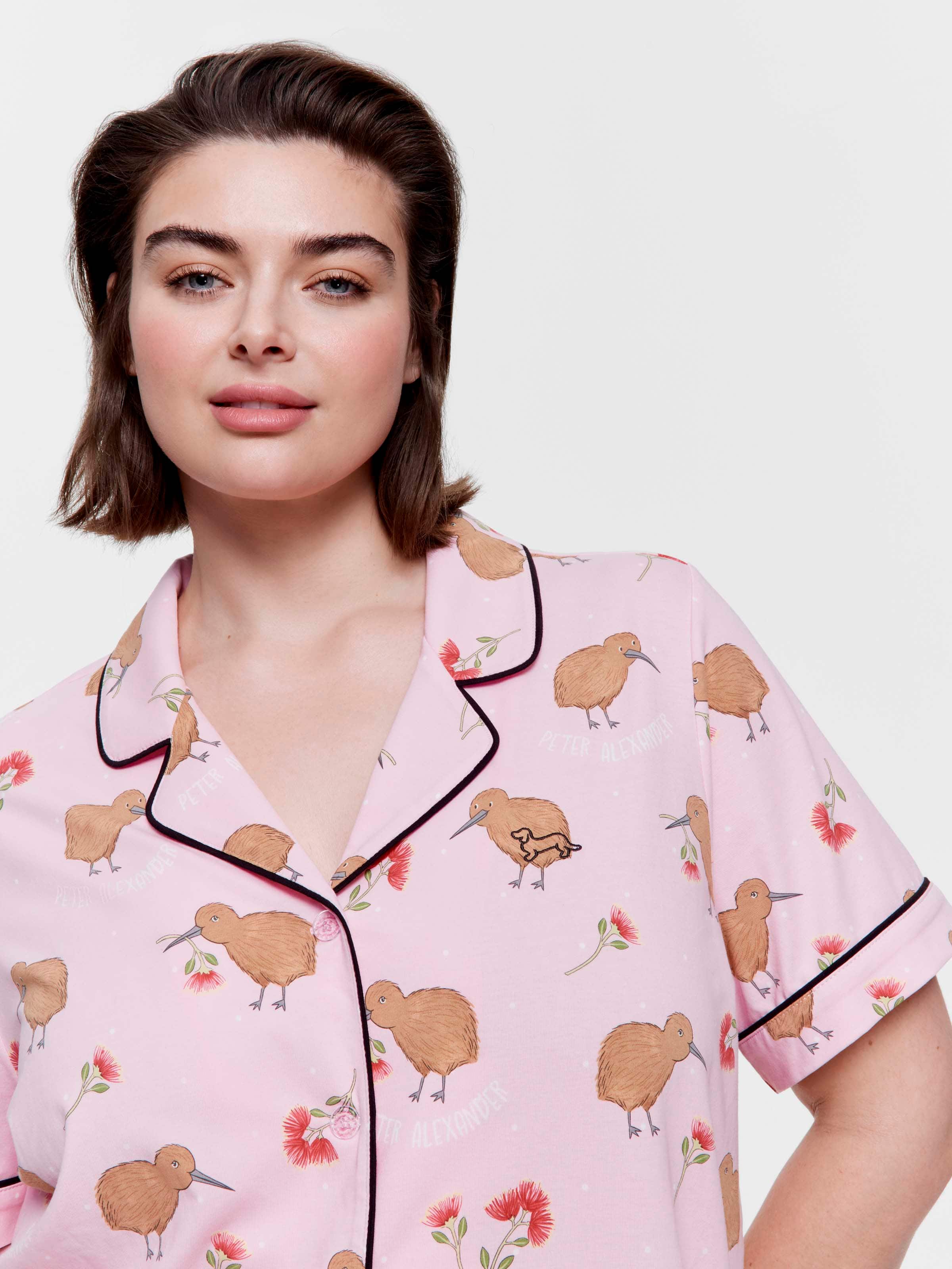 P.A. Plus Kiwi Shortie Pj Set