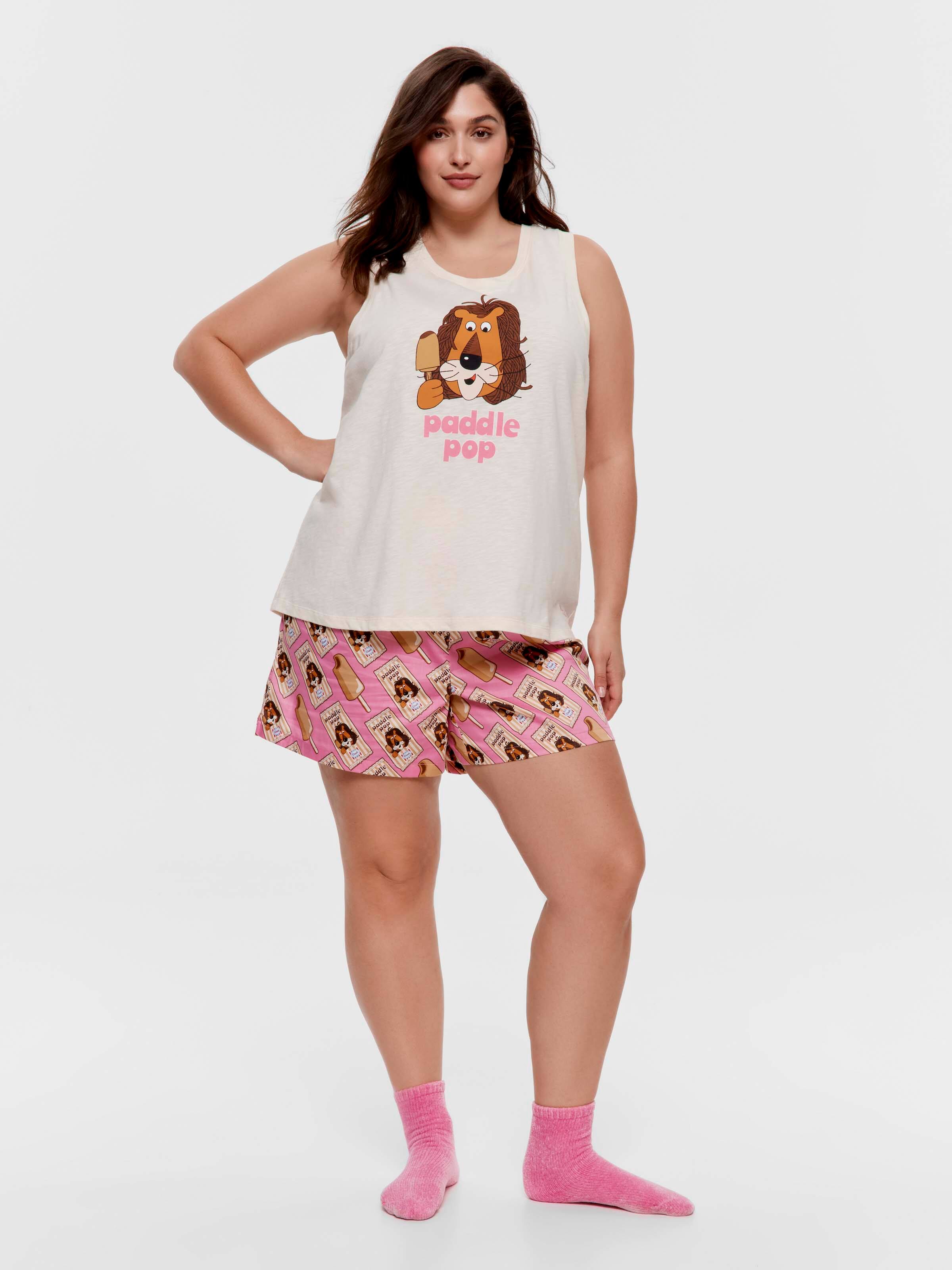 P.A. Plus Paddle Pop 100% Cotton Fashion Tank