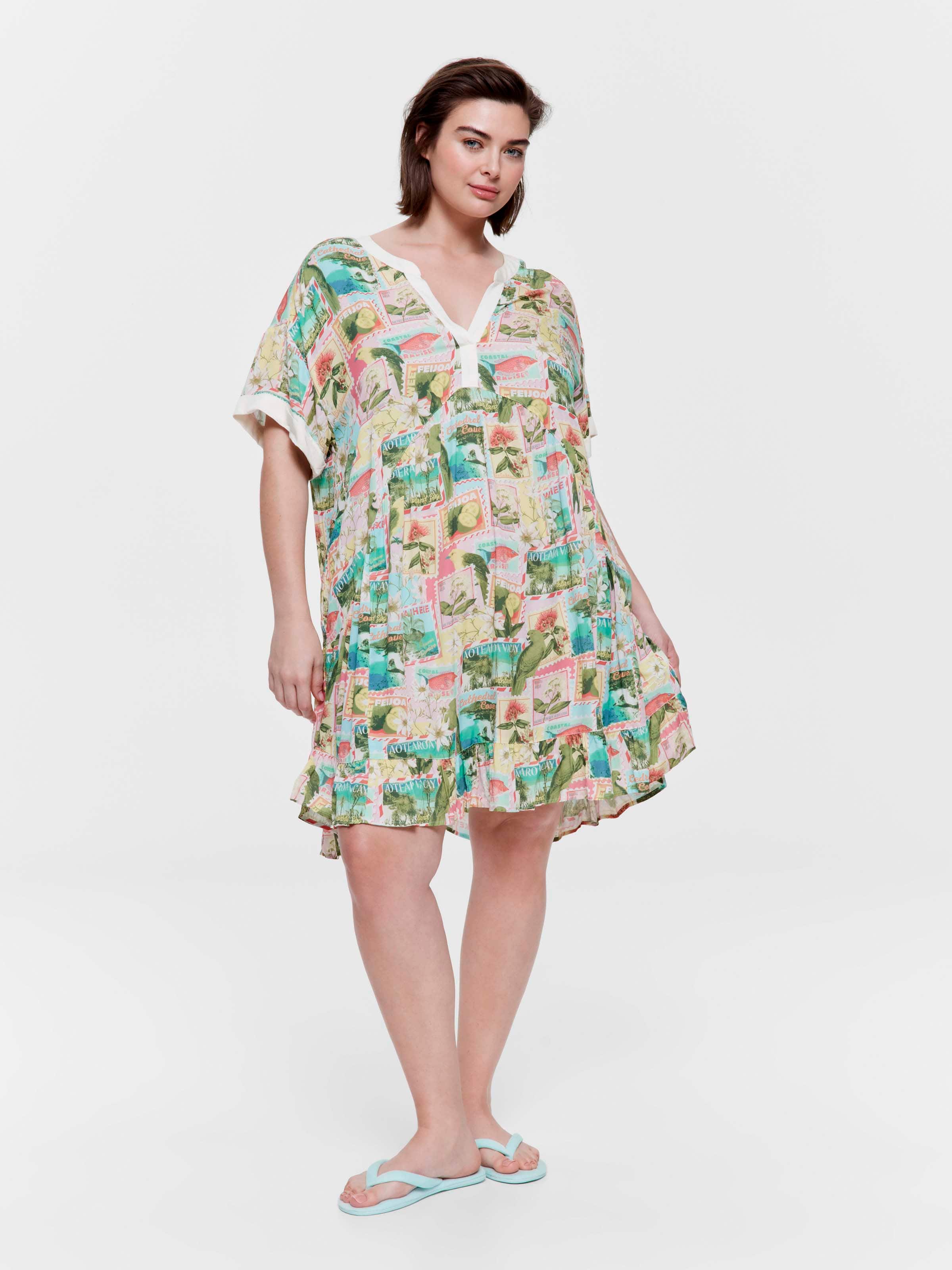 P.A. Plus Postcards Fashion Nightie