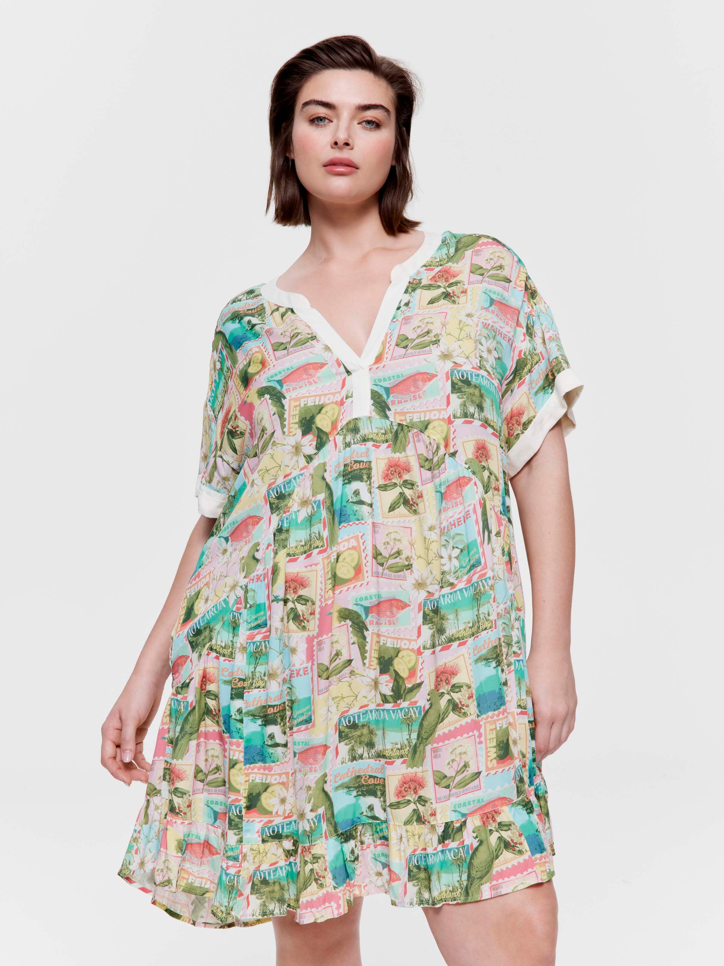 P.A. Plus Postcards Fashion Nightie