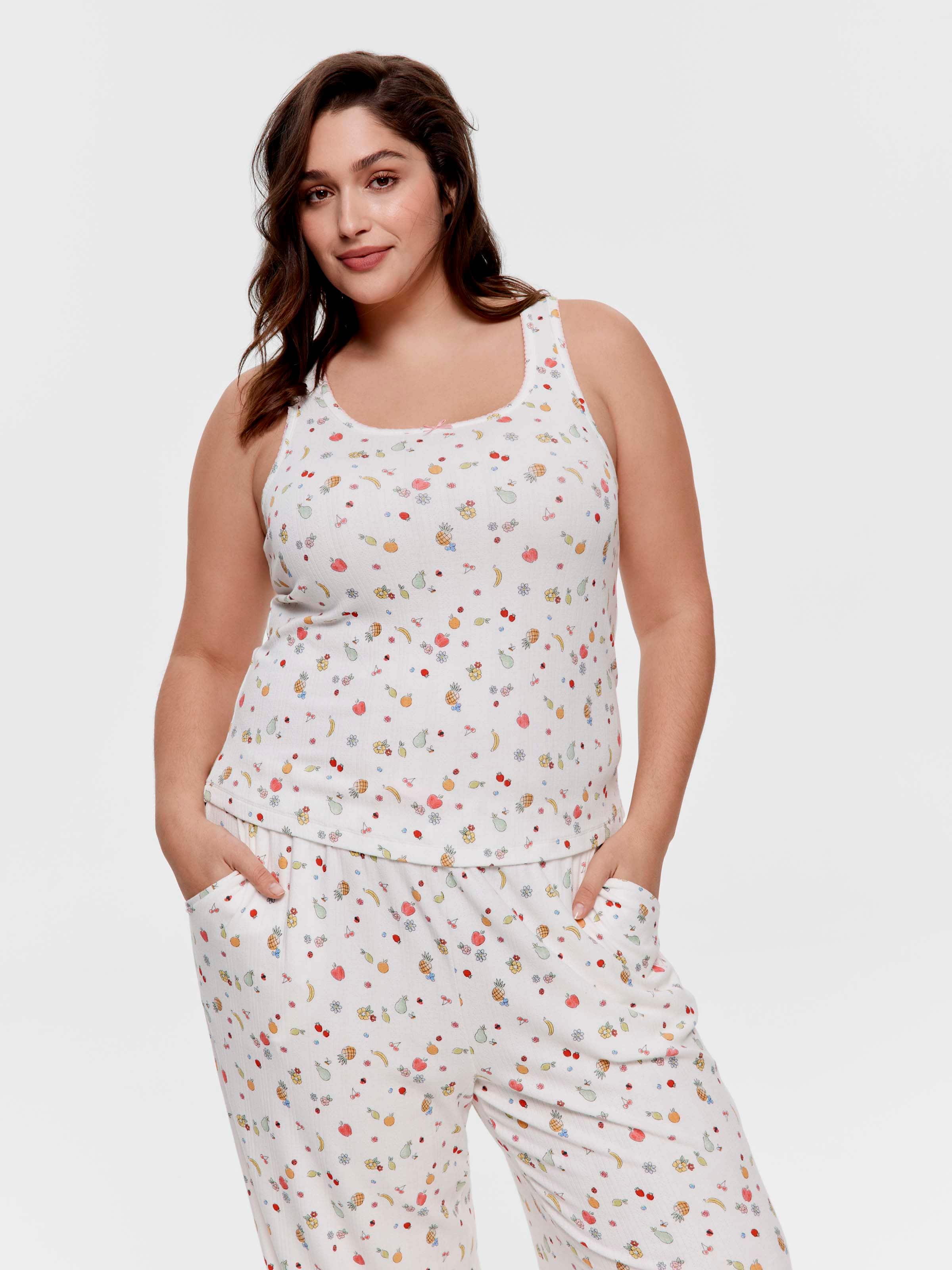 P.A. Plus Fruity Pointelle Tank