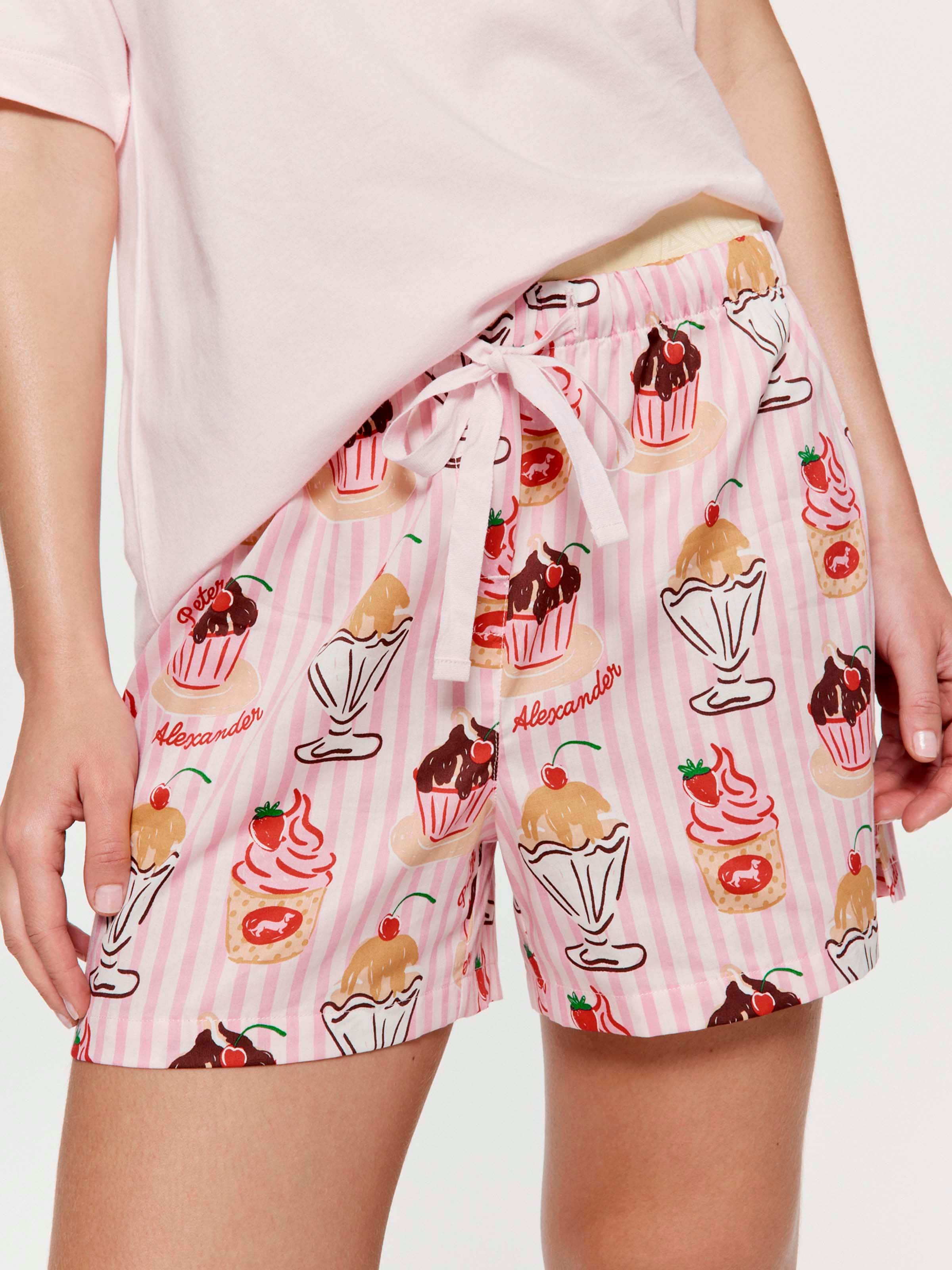 Sundae 100% Cotton Mid Short