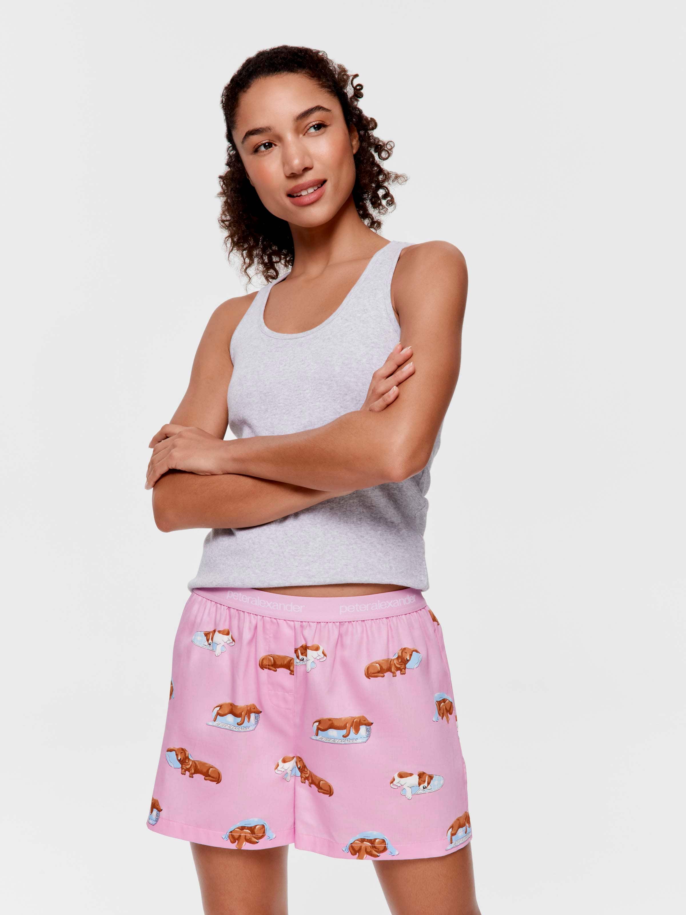 Sleeping Penny 100% Cotton Mini Boxer Short
