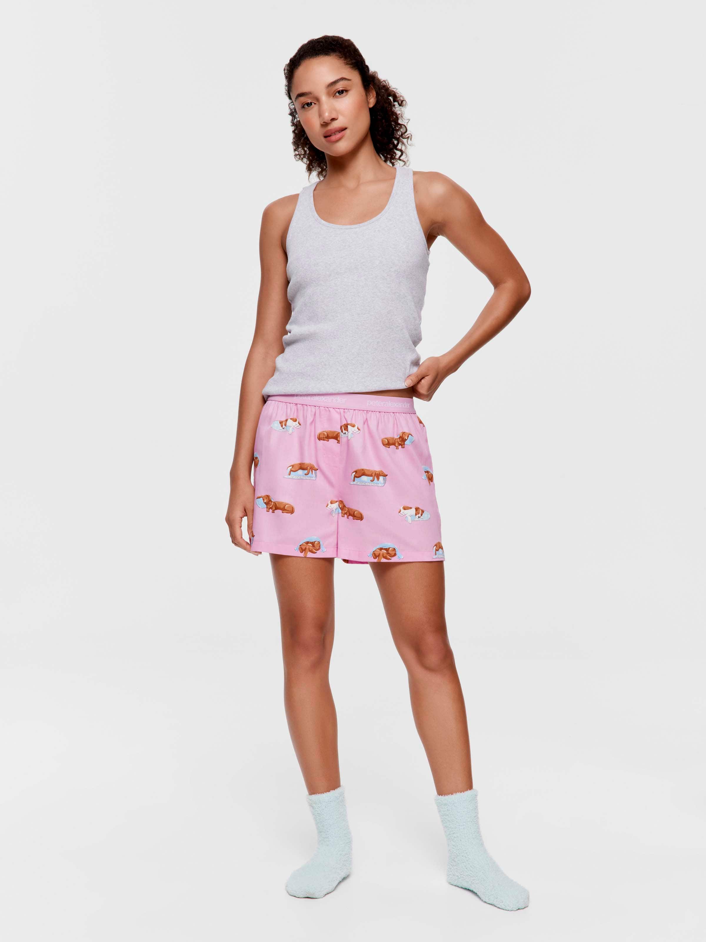 Sleeping Penny 100% Cotton Mini Boxer Short