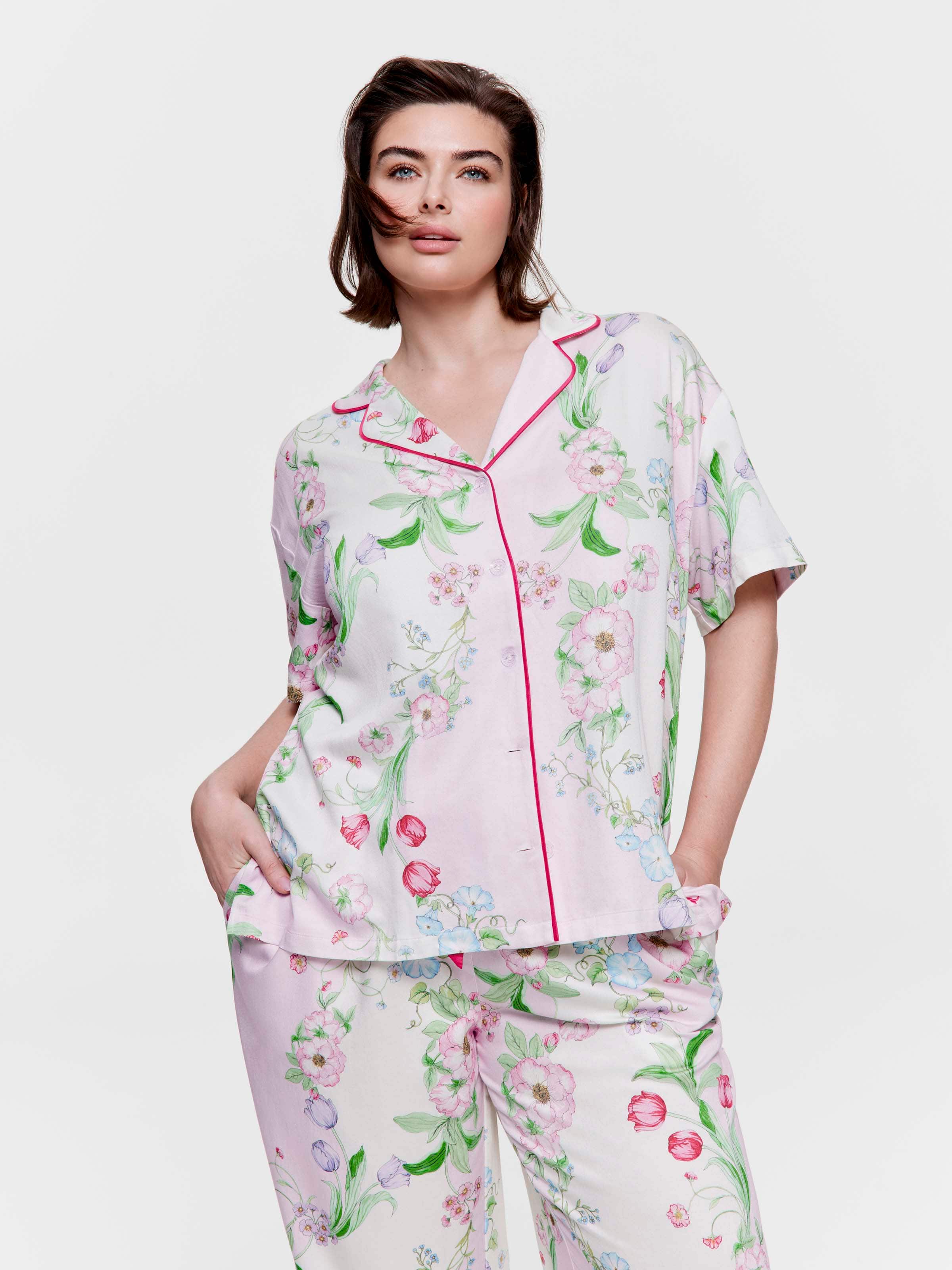 P.A. Plus Folk Floral Pj Set