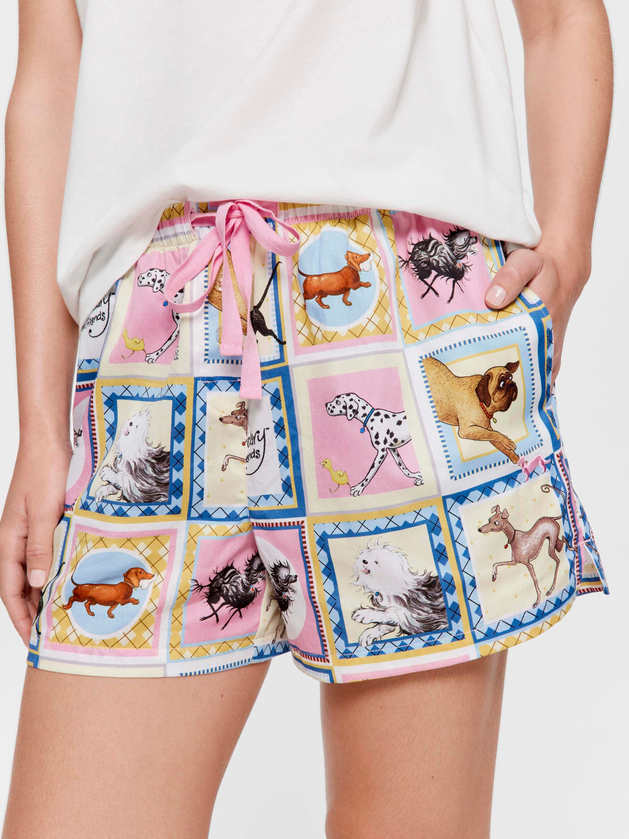 Hairy Maclary 100% Cotton Mid Short