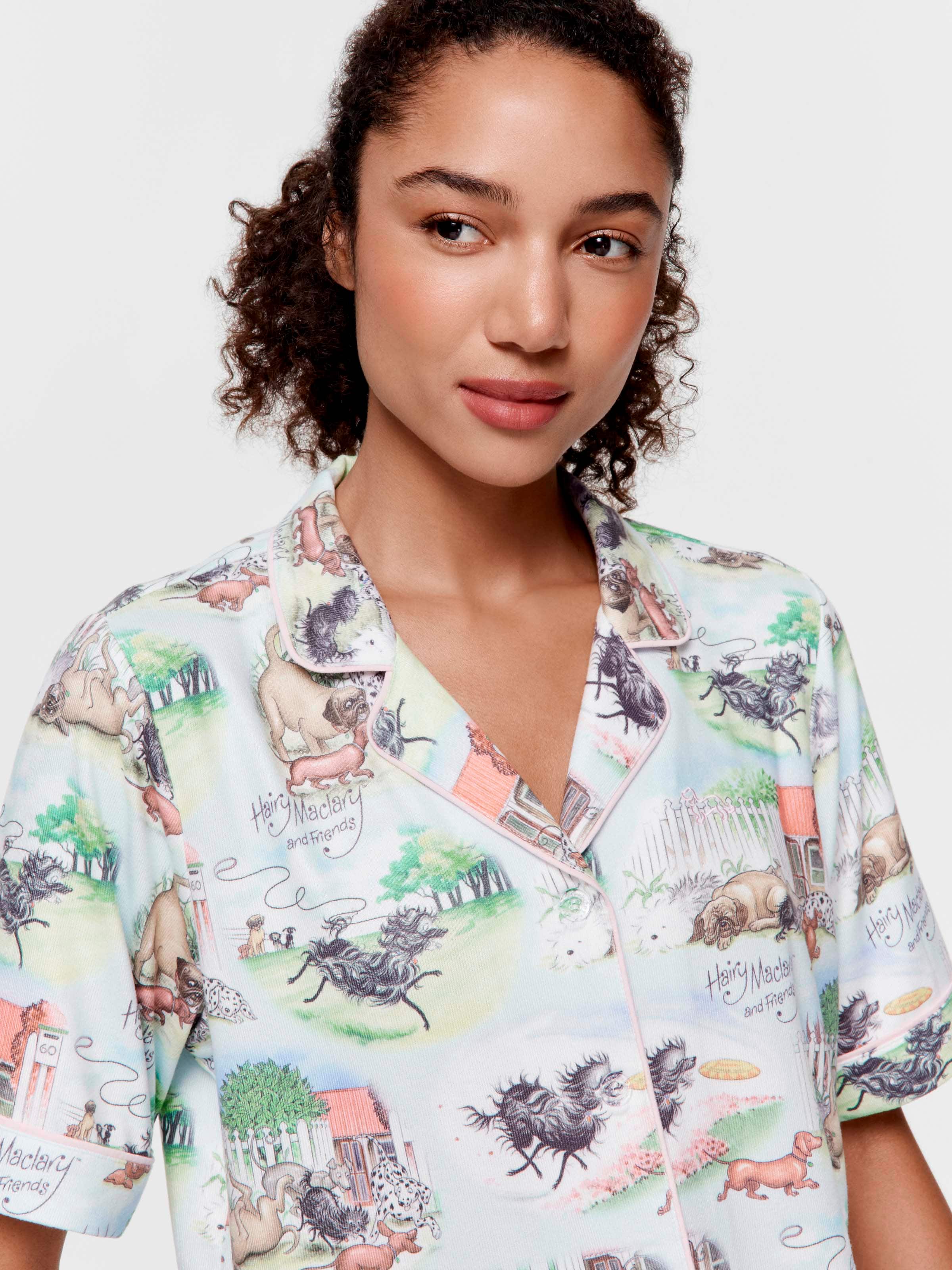Hairy Maclary Shortie Pj Set