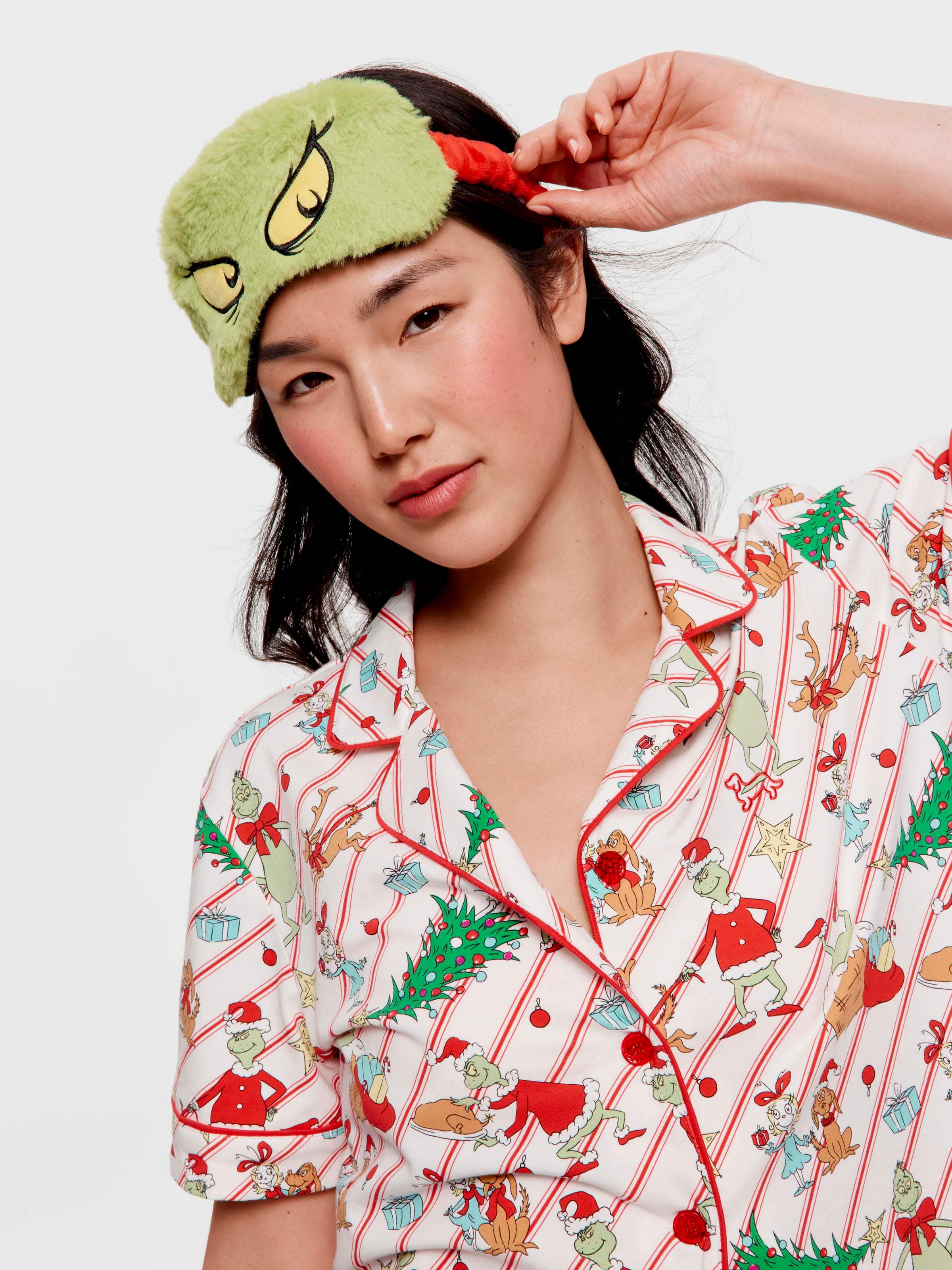 The Grinch Boxed Shortie Pj Set