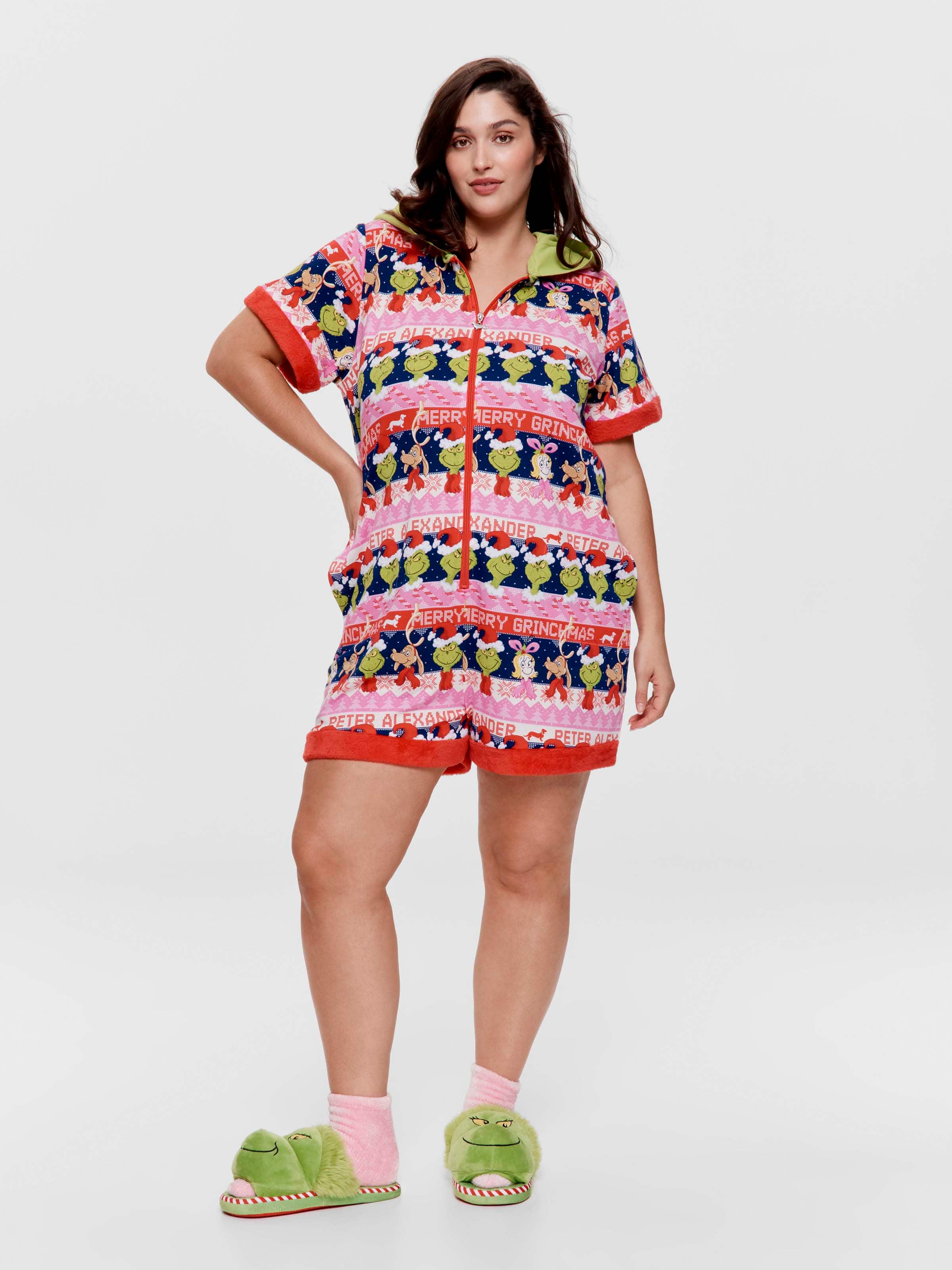 P.A. Plus The Grinch Fair Isle Onesie