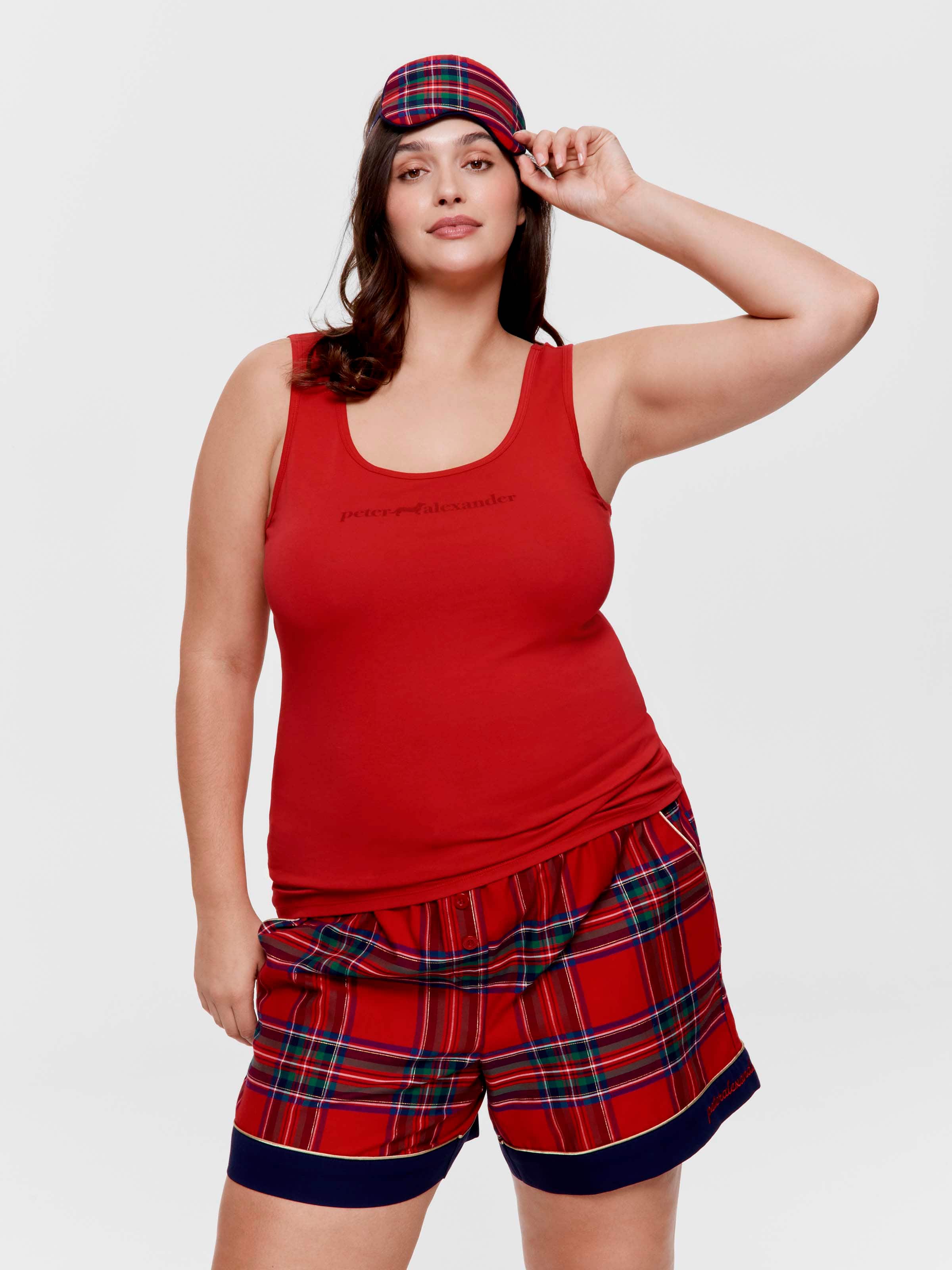 P.A. Plus Cherry Red P.A. Logo Tank