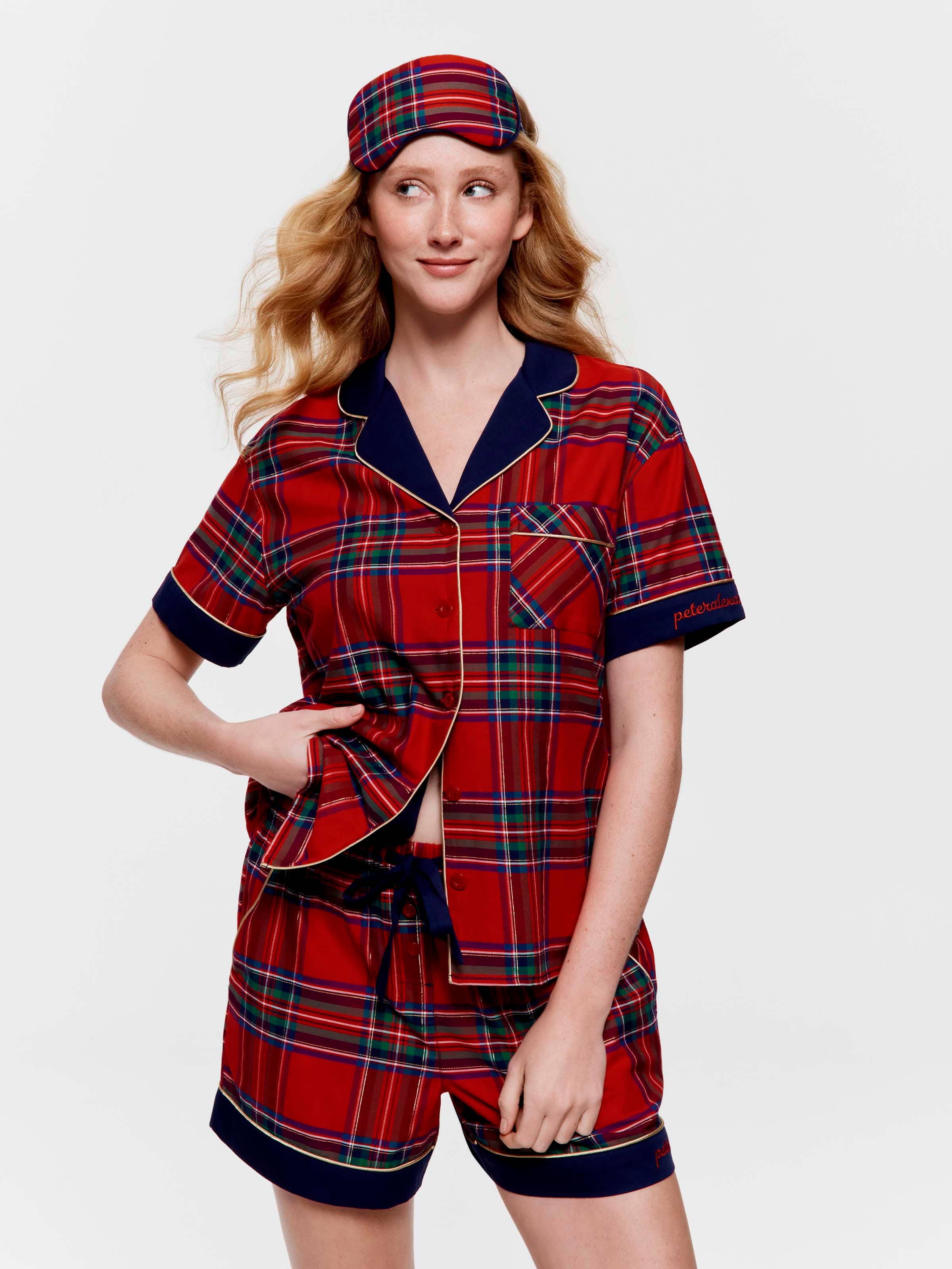 Tartan 100% Cotton Short Sleeve Shirt
