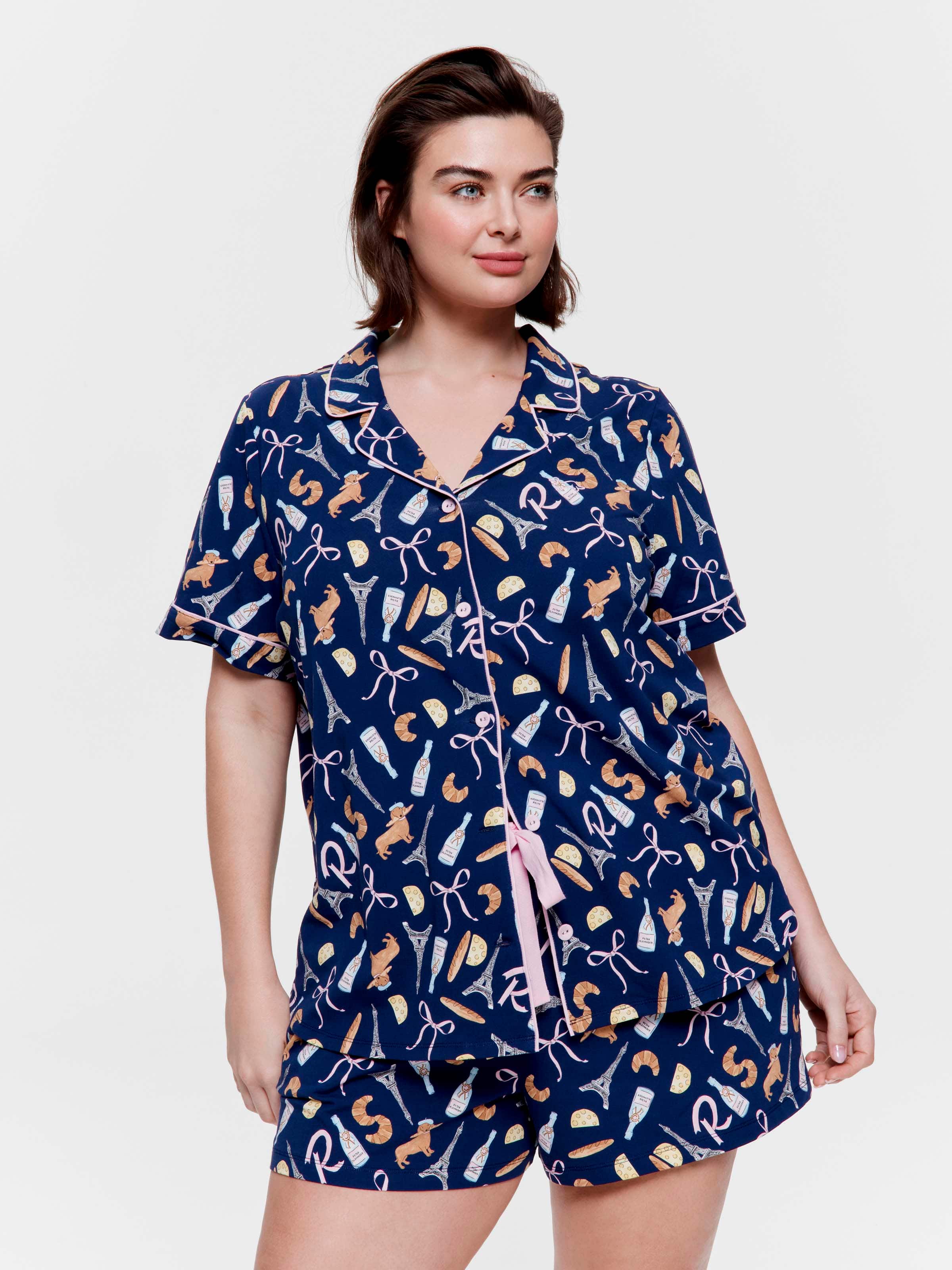 P.A. Plus Paris Icons Shortie Pj Set