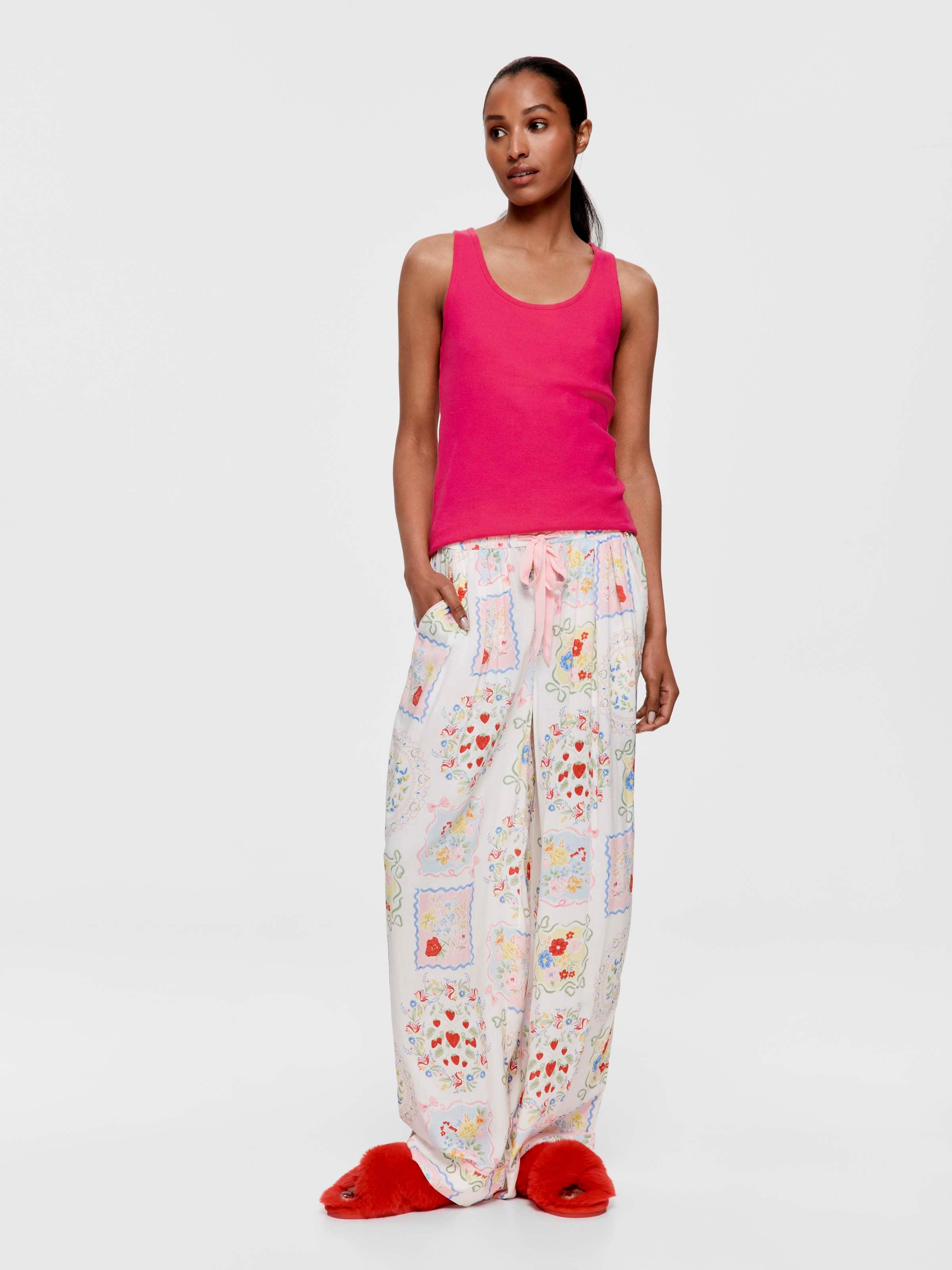 Summer Garden Wide Leg Pj Pant