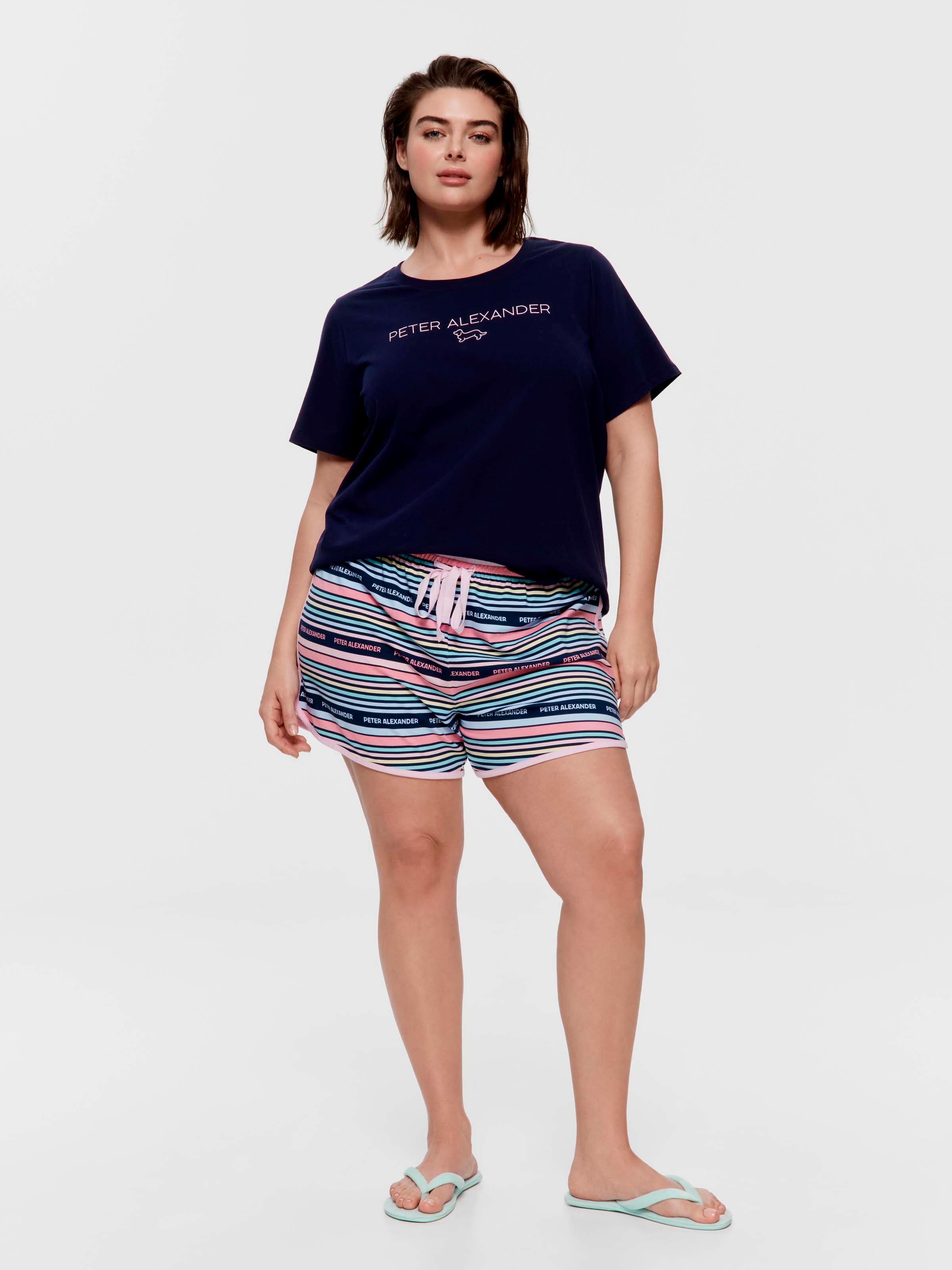 P.A. Plus Rainbow Mid Sporty Short