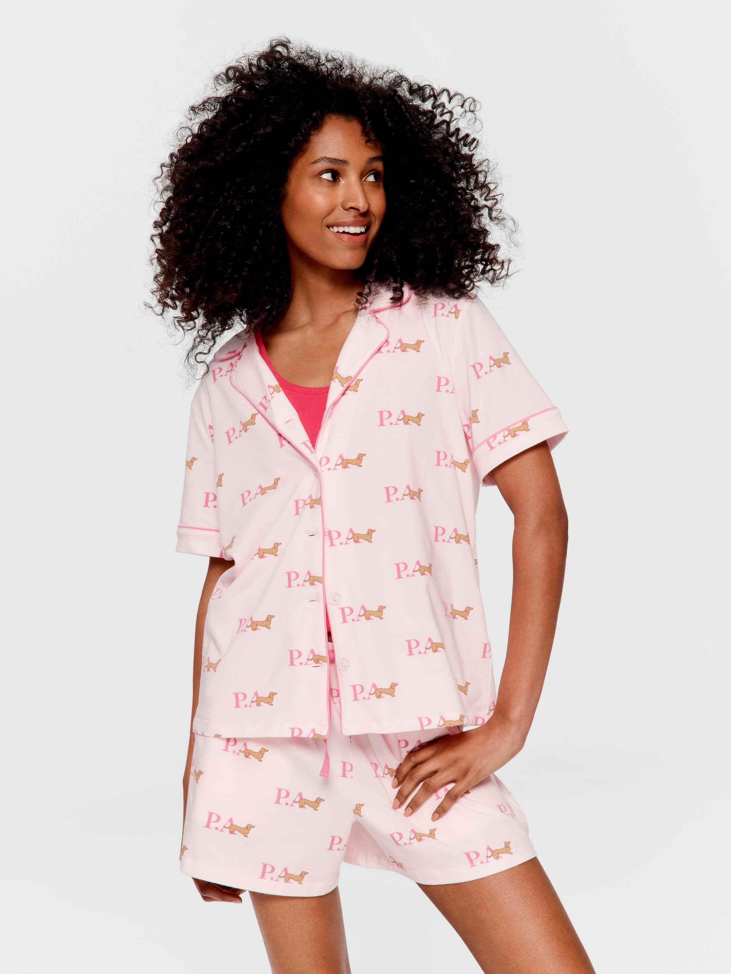 Bedtime Stories Penny Logo Boxed Shortie Pj Set