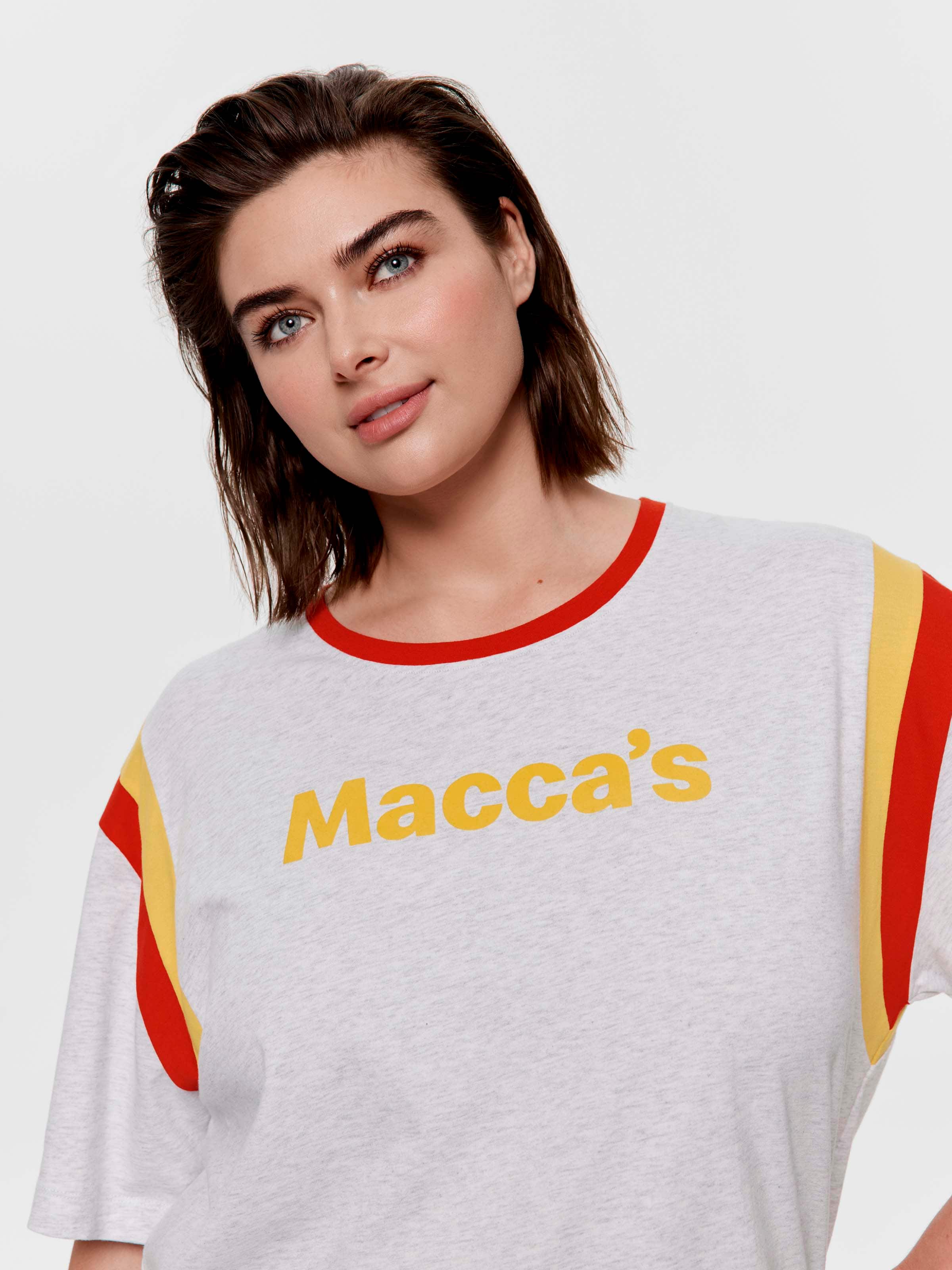 P.A. Plus Macca's 100% Cotton Oversized Tee