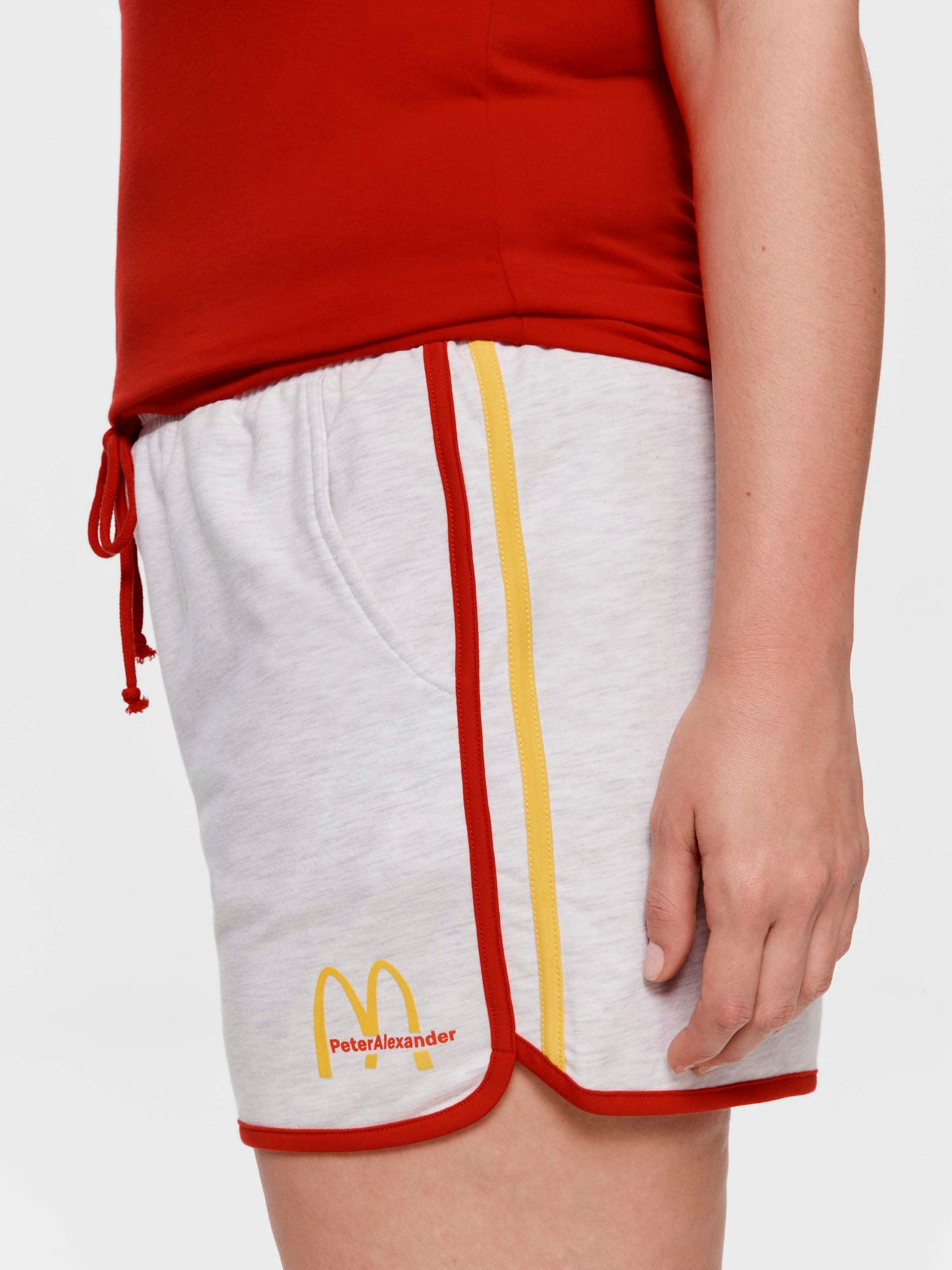 P.A. Plus Macca's Grey Sporty Mini Short