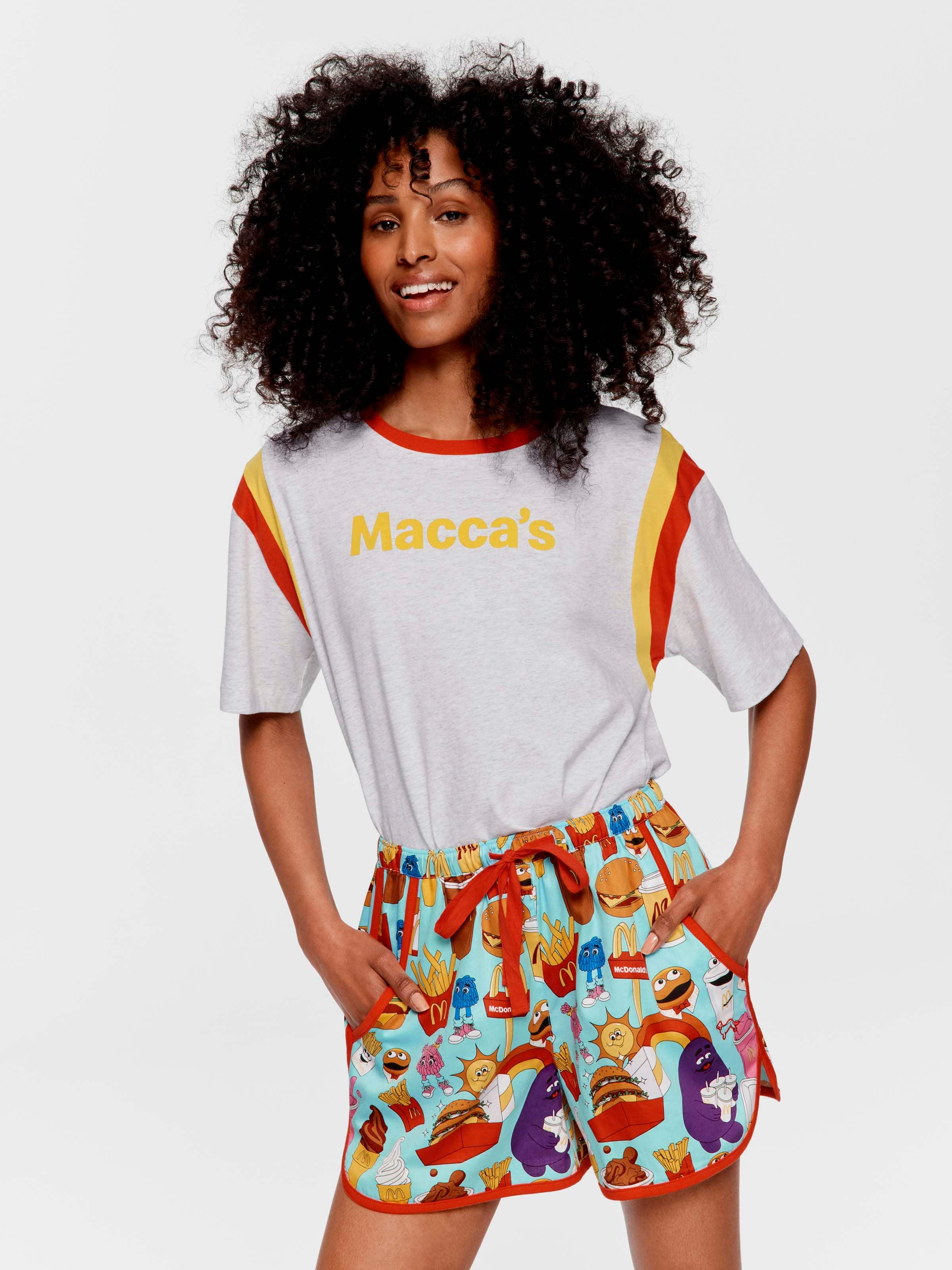 Macca's Icons 100% Cotton Mid Short