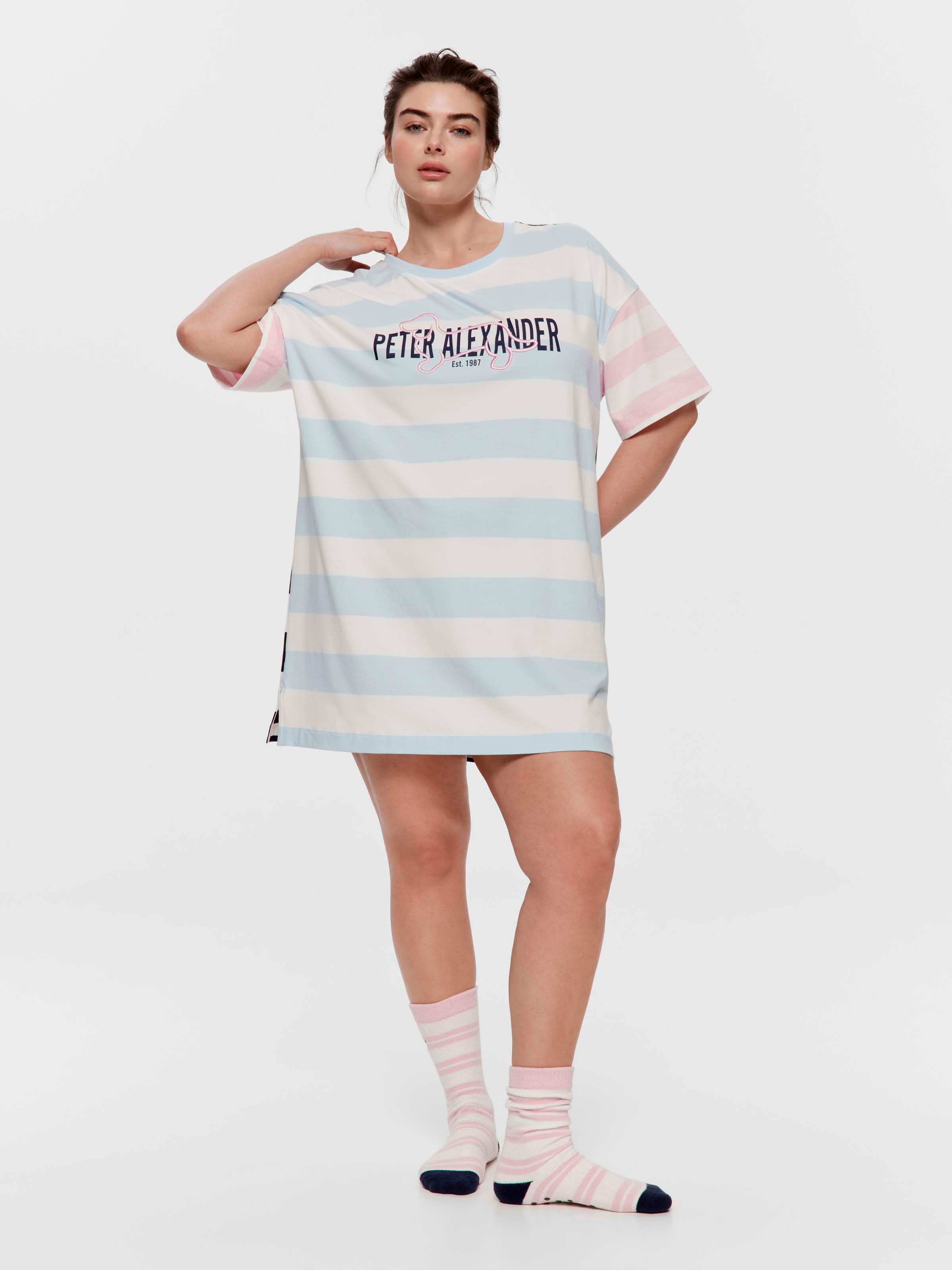 P.A. Plus Heritage Stripe Boxed Sleep Tee