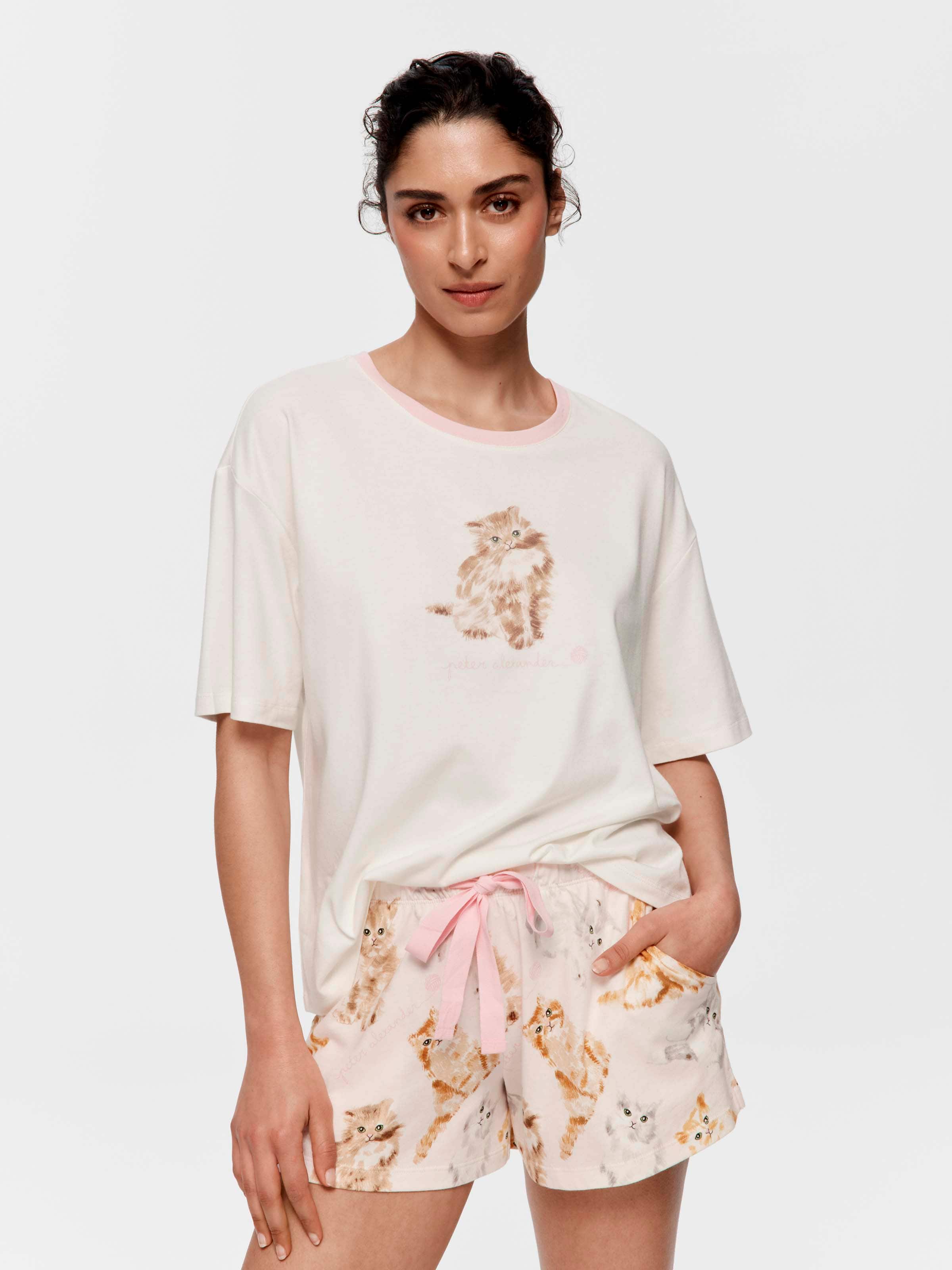 Fluffy Cat Mini Short