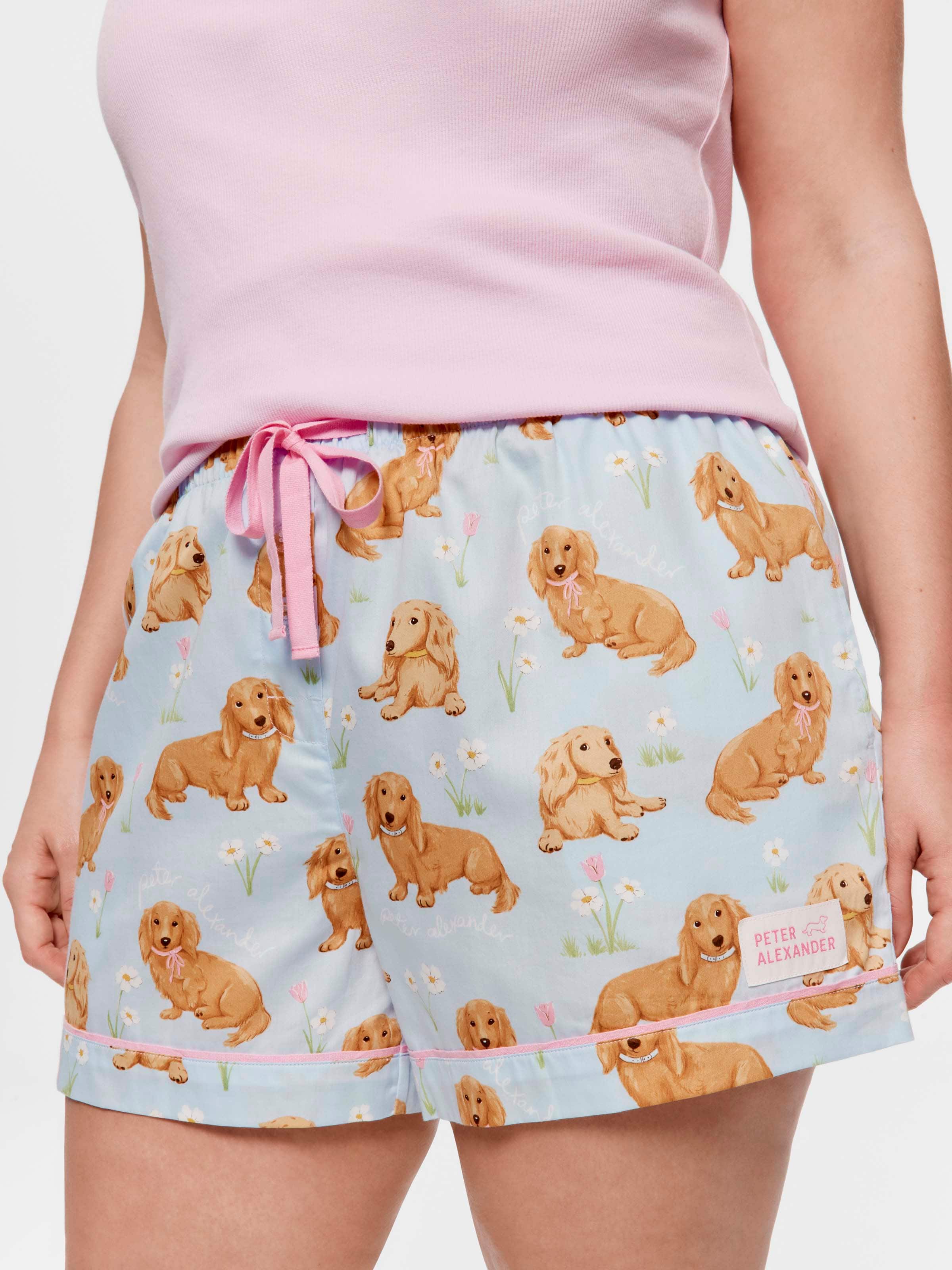 P.A. Plus Painted Penny 100% Cotton Mid Short