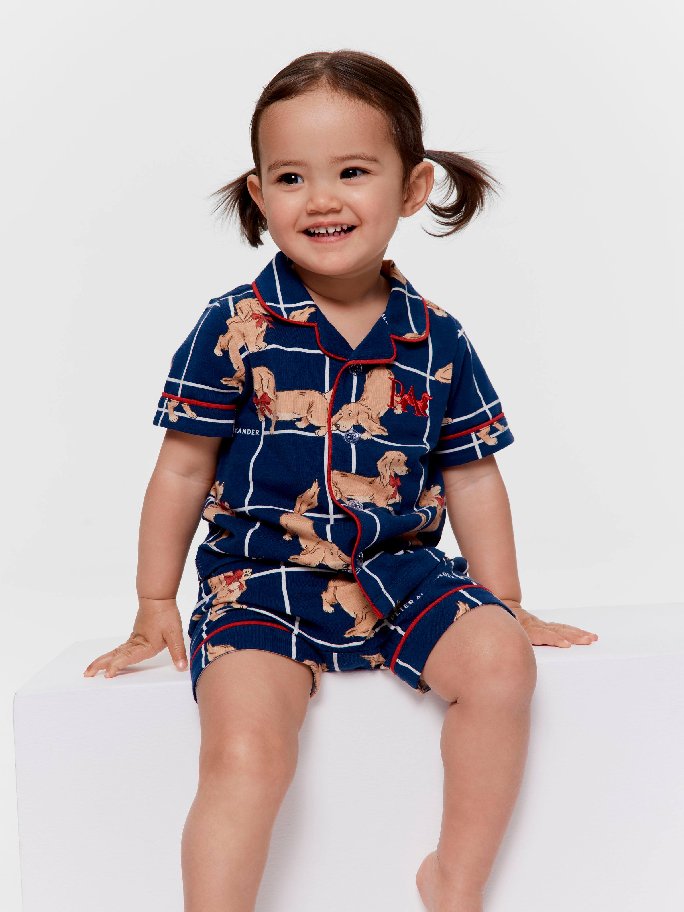 Baby Penny Wonderdog Shortie Pj Set