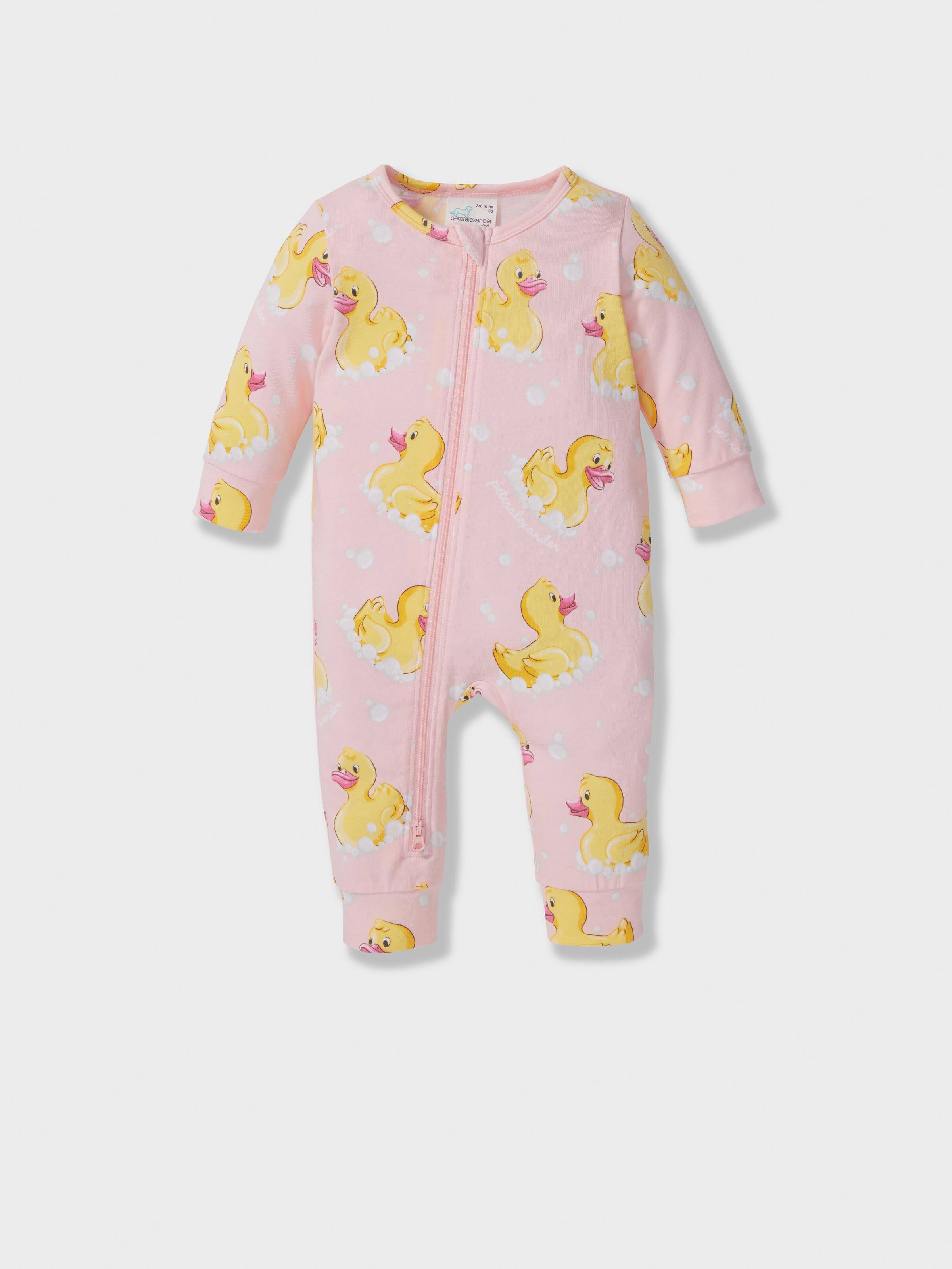 Baby Girl Rubber Duck Onesie