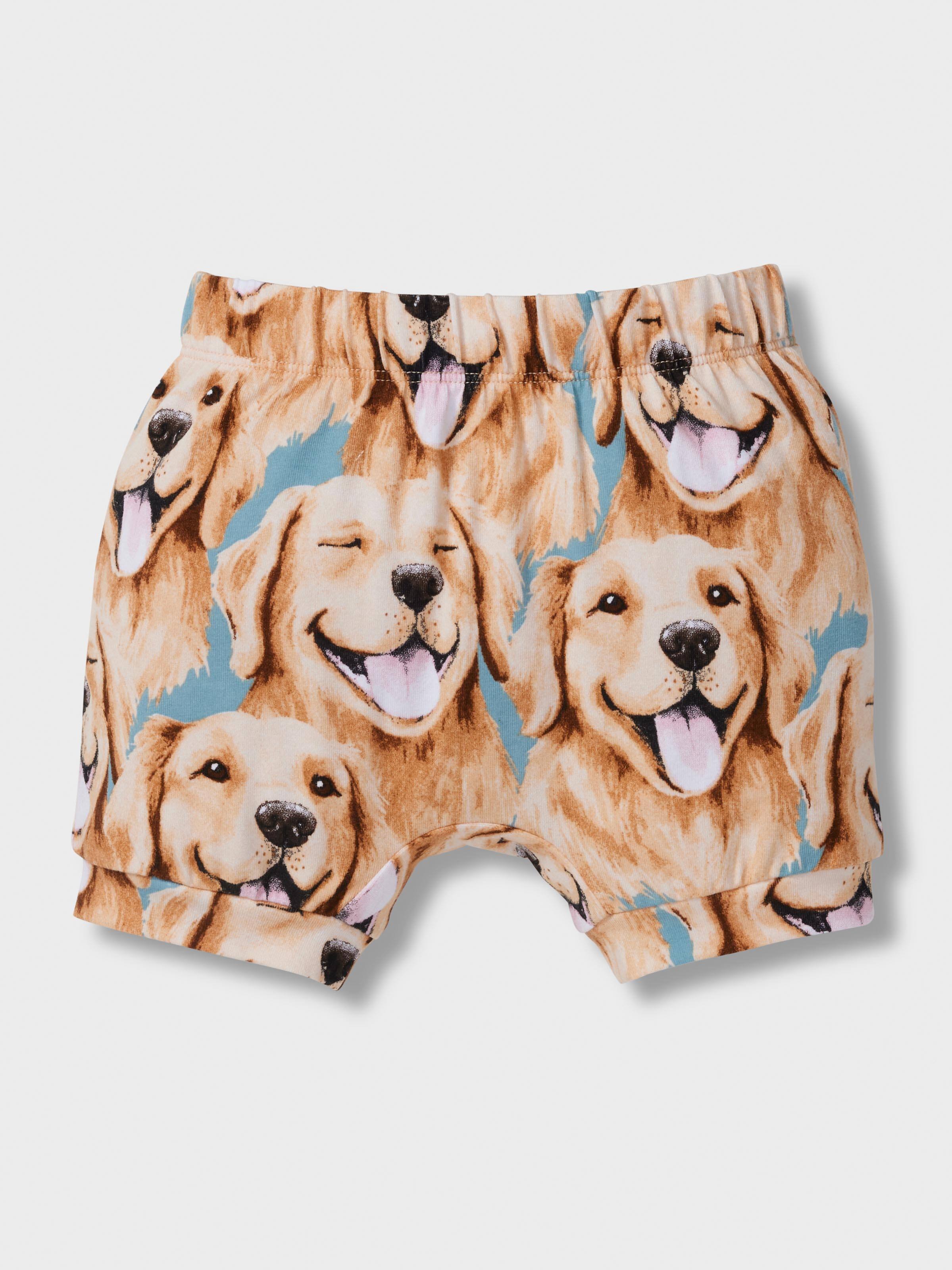 Baby Golden Retriever Short Pj Set