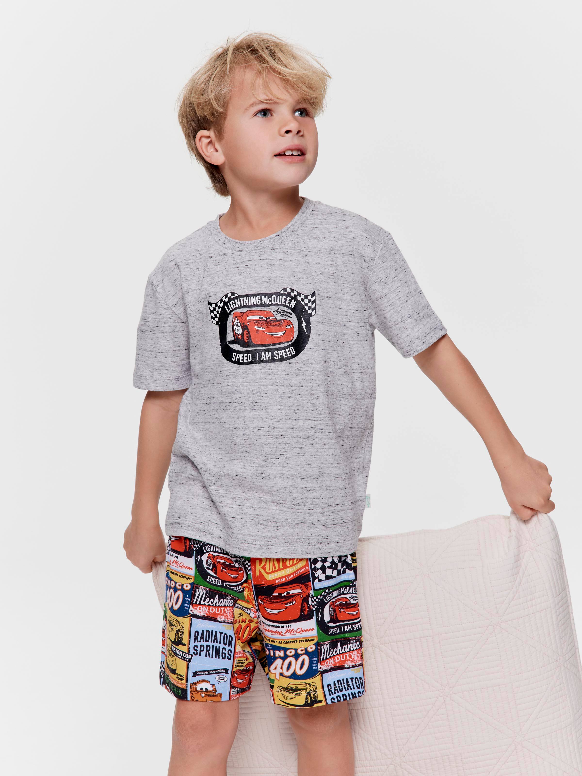 Jnr Boys Disney Cars Short Pj Set
