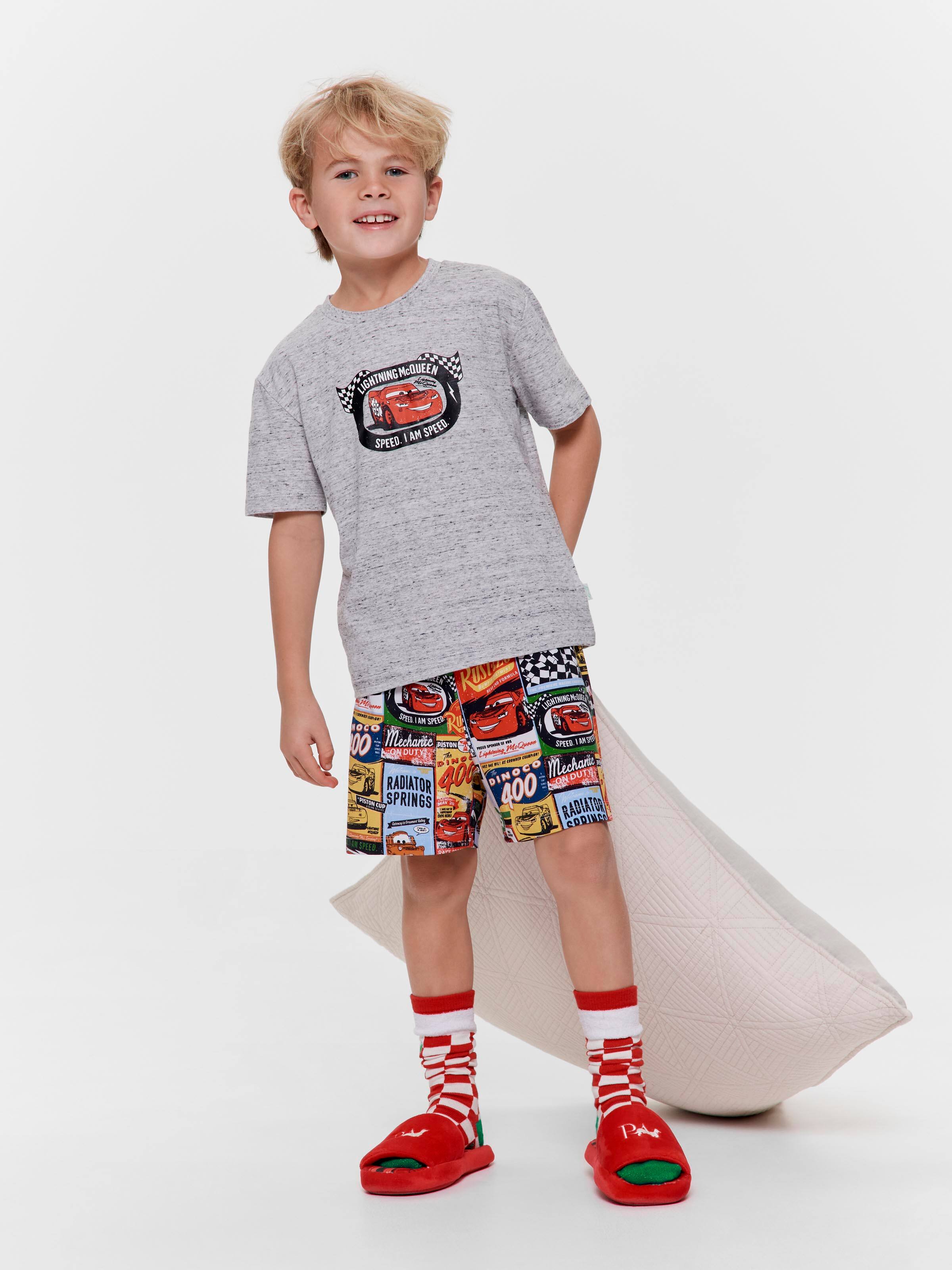 Jnr Boys Disney Cars Short Pj Set