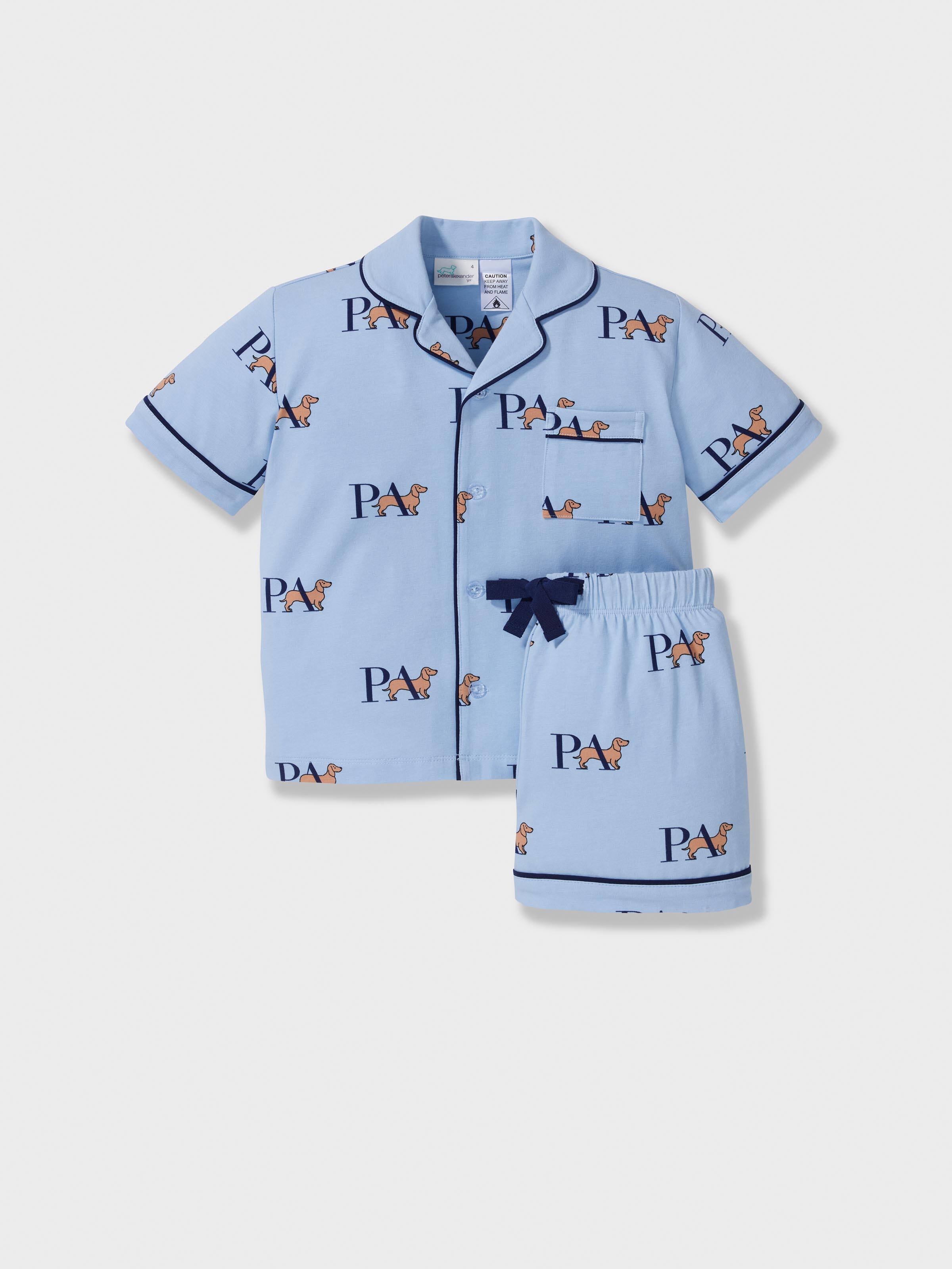 Jnr Boys Penny Logo Classic Short Pj Set