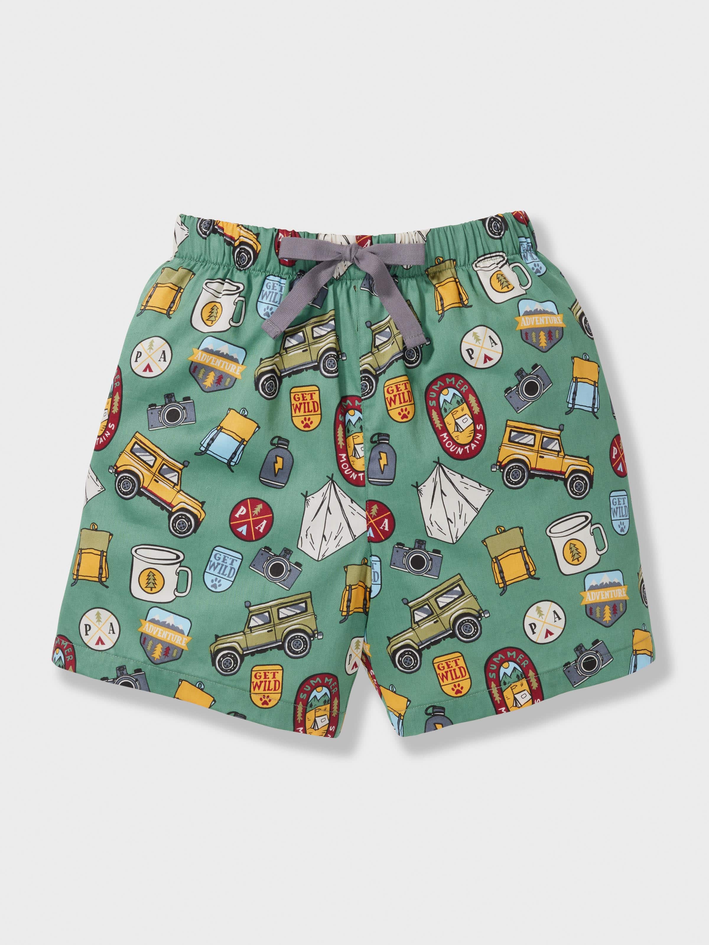 Boys Camping Short Pj Set