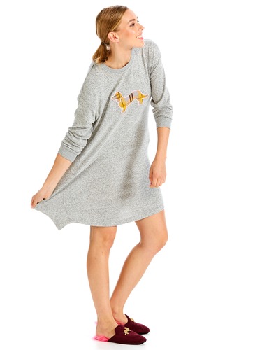 Fuzzy Knit Nightie
