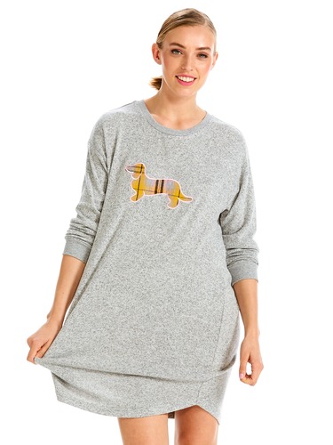 Fuzzy Knit Nightie