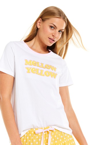 Mellow Yellow Short Sleeve Tee