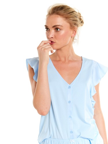 Powder Blue Pretty Top