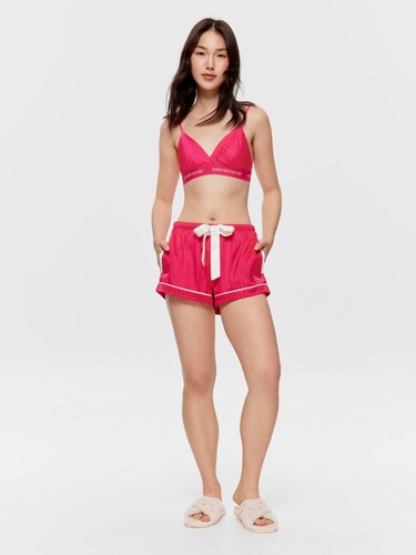 Linen Mid Pj Short