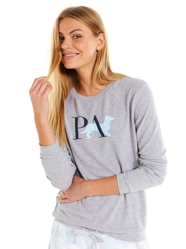 Fuzzy P.A. Logo Sweater