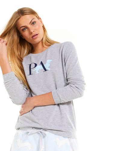 Fuzzy P.A. Logo Sweater
