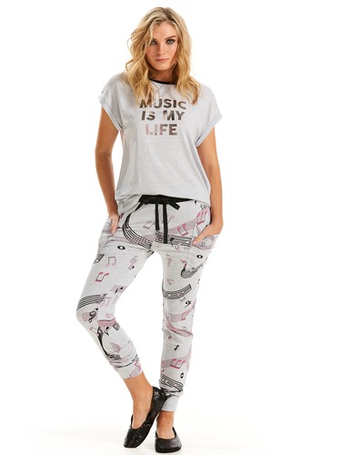 Music Notes Legging