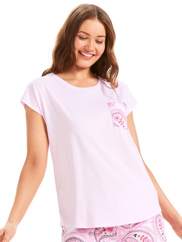 Pretty Paisley Pocket Tee