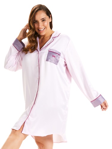 P.A. Plus Dragon Satin Nightshirt